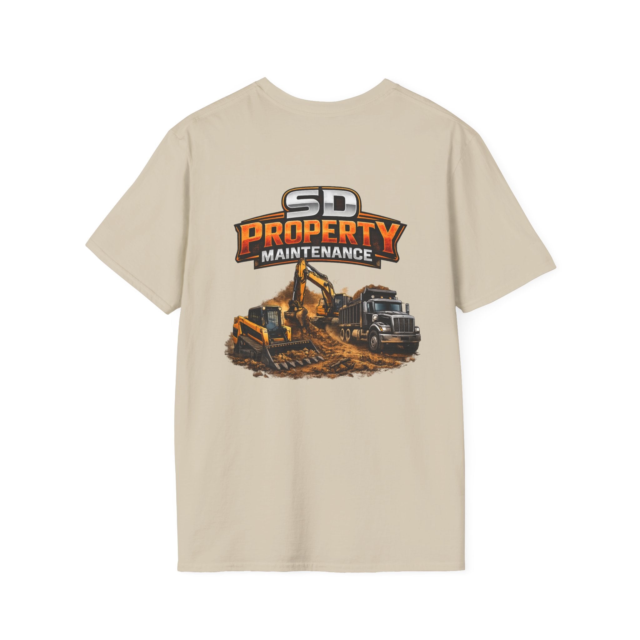 SD Property Maintenance Shirt Skid Steer Dump Truck Excavator