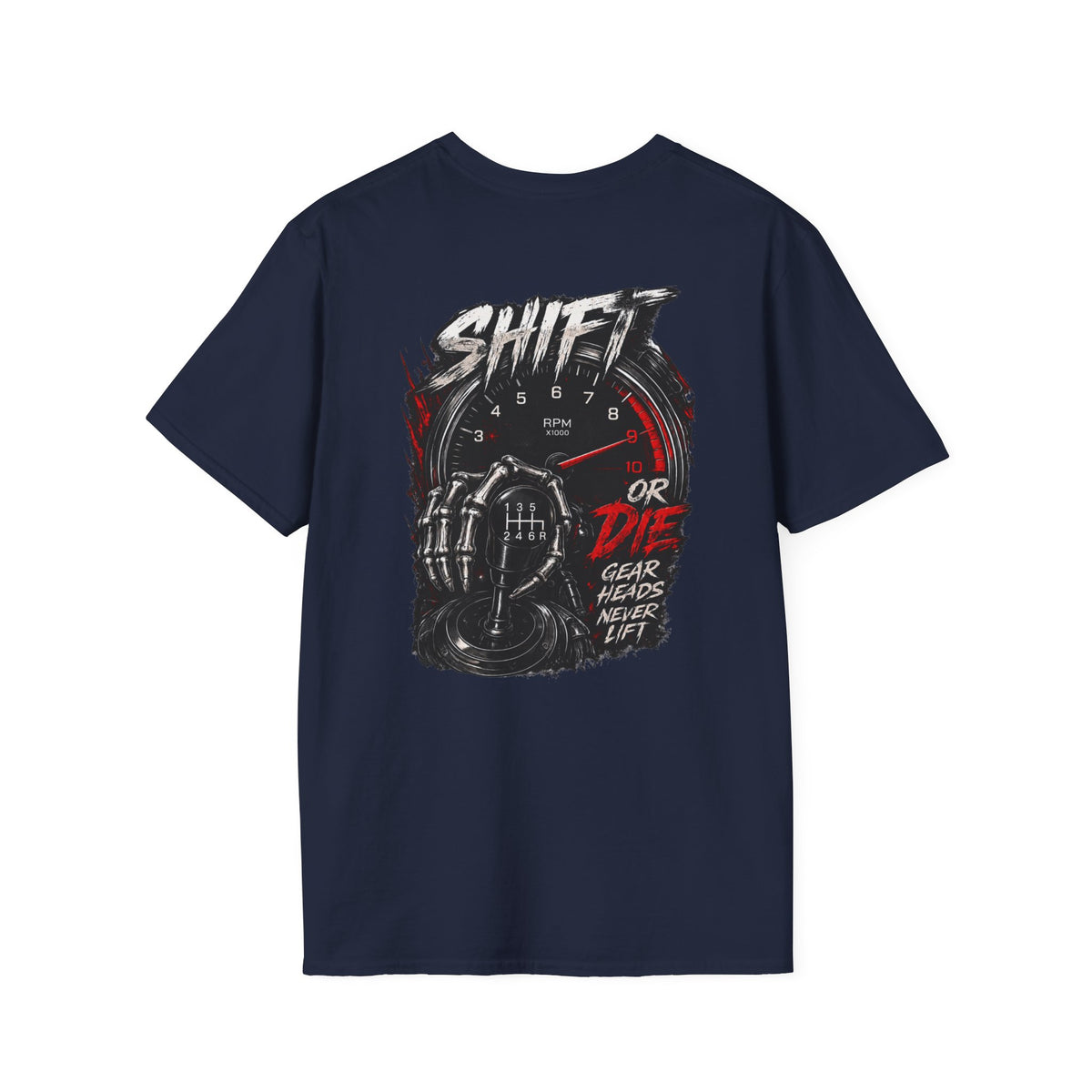 Shift or Die Gearhead Racing T-Shirt