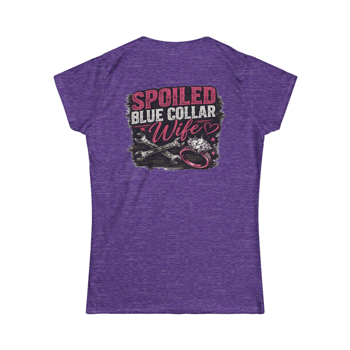 Spoiled Blue Collar Wife Softstyle Tee