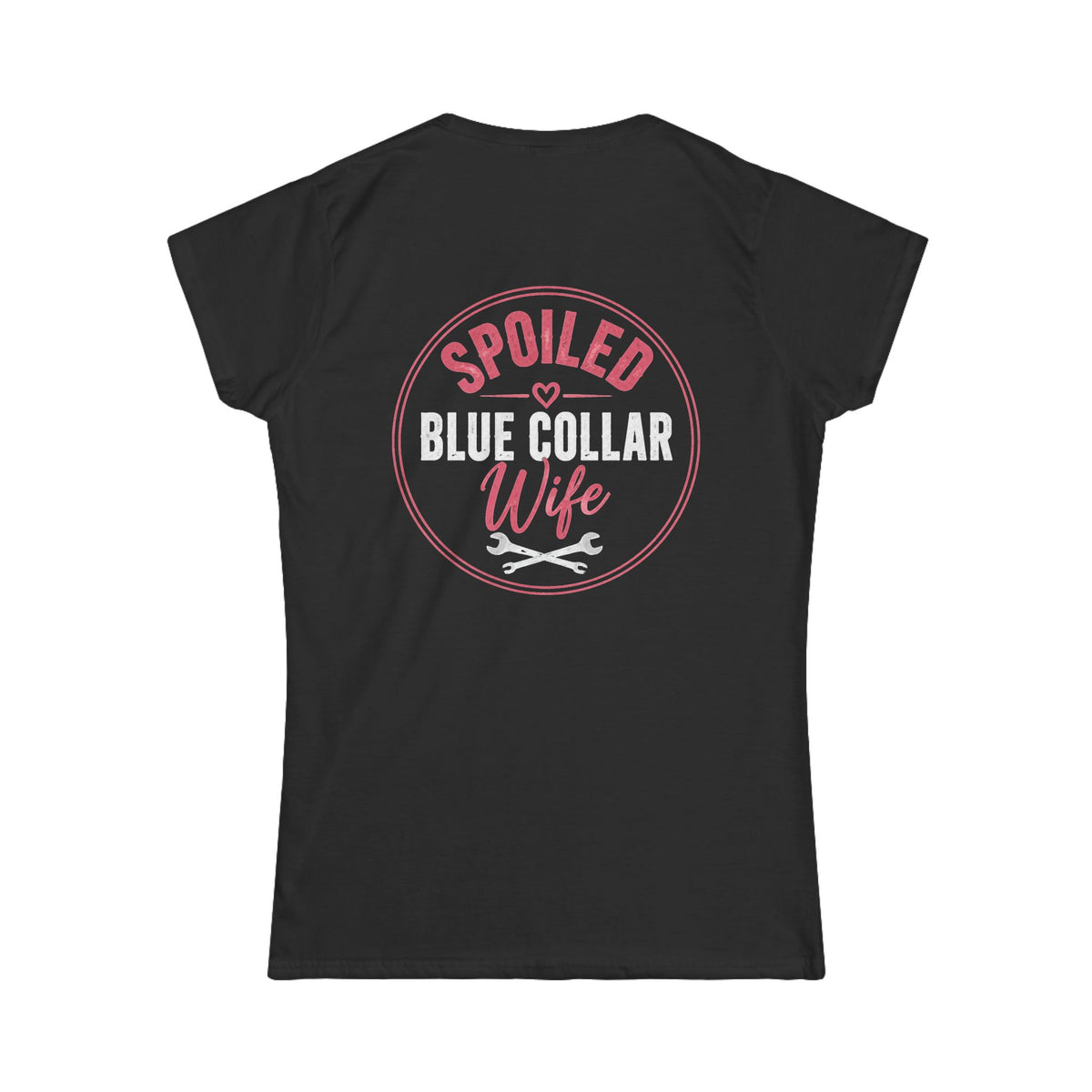 Spoiled Blue Collar Wife Women's Tee
