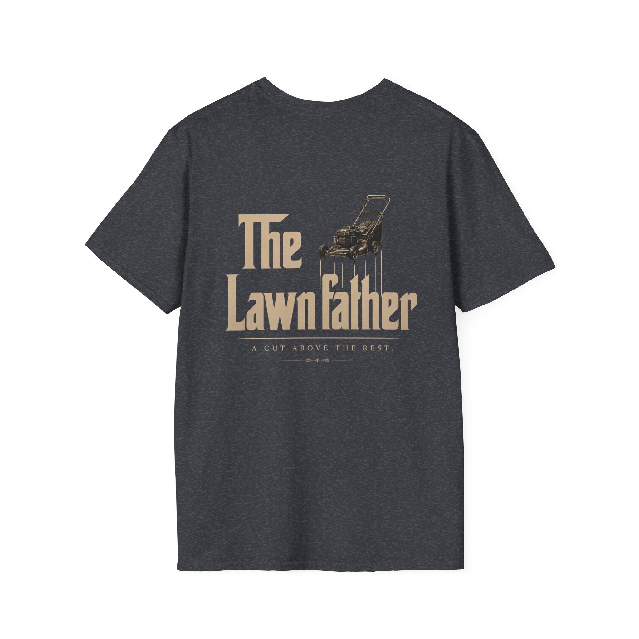 The Lawnfather Funny Mowing Tshirt