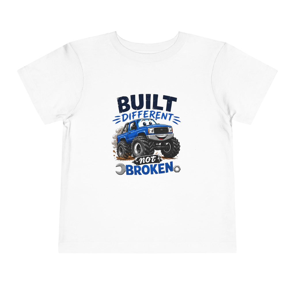 Toddler Tee Built Different Not Broken