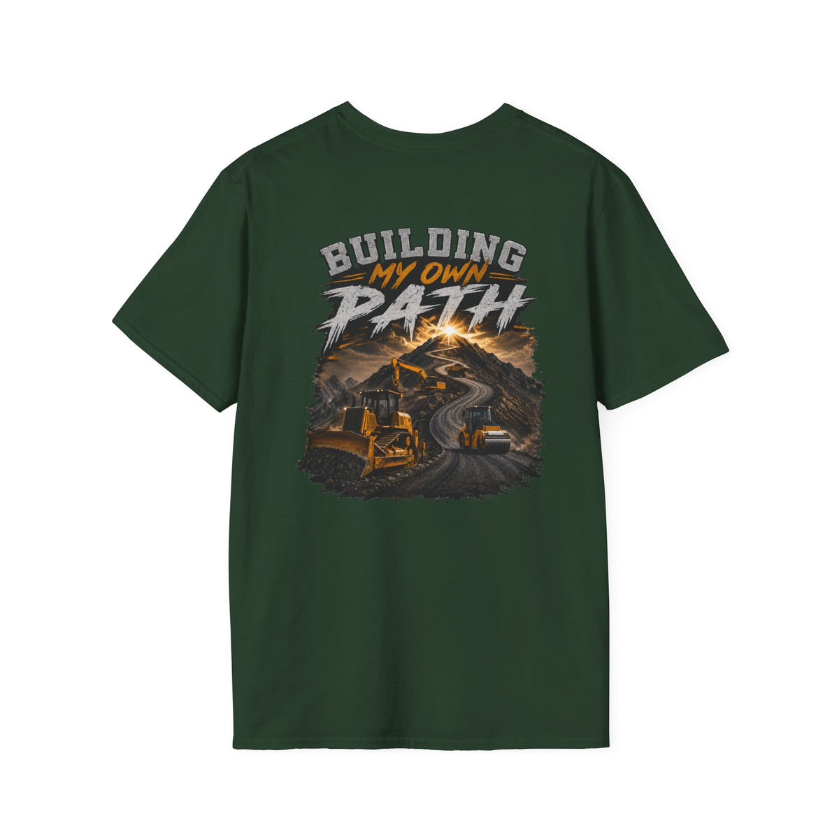 Building My Own Path Construction T-Shirt