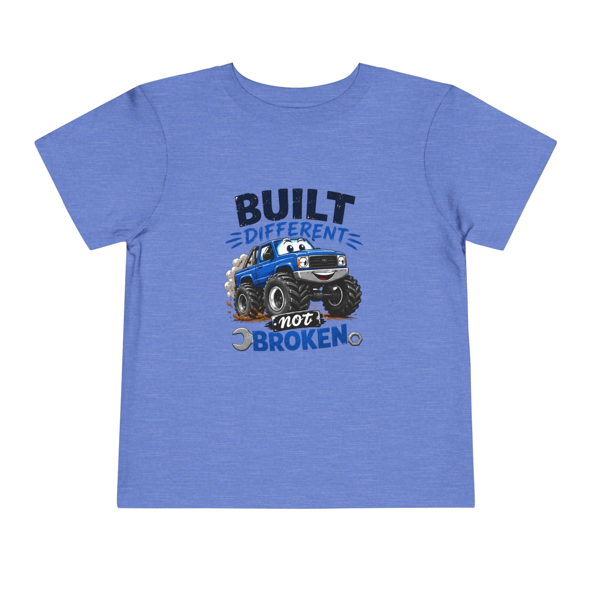 Toddler Tee Built Different Not Broken