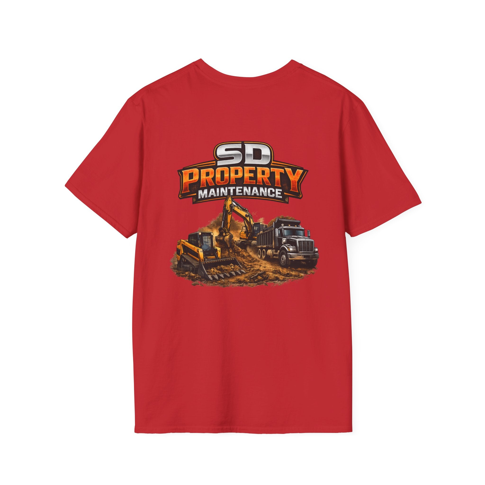 SD Property Maintenance Shirt Skid Steer Dump Truck Excavator
