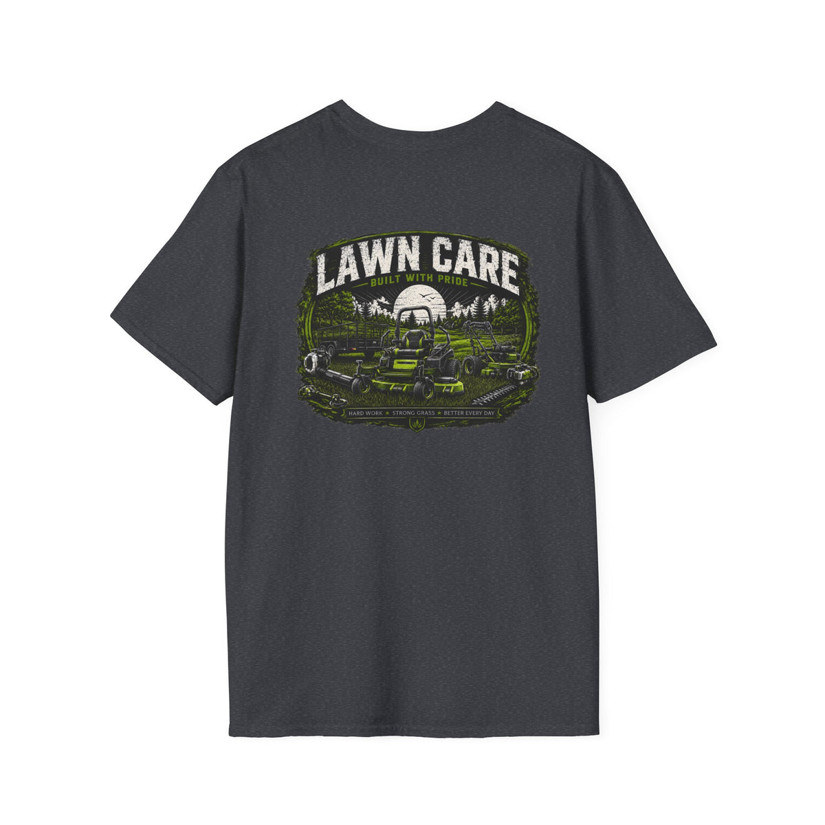 Lawn Care Built with Pride Tshirt