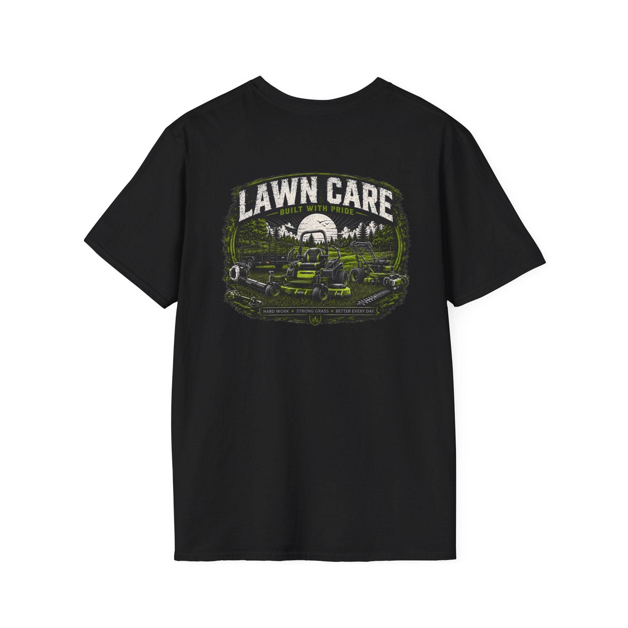 Lawn Care Built with Pride Tshirt