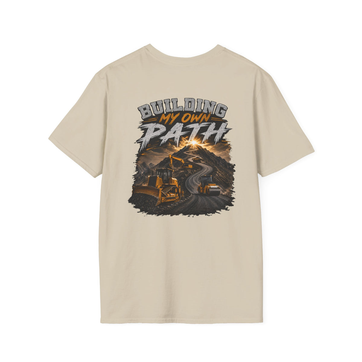 Building My Own Path Construction T-Shirt