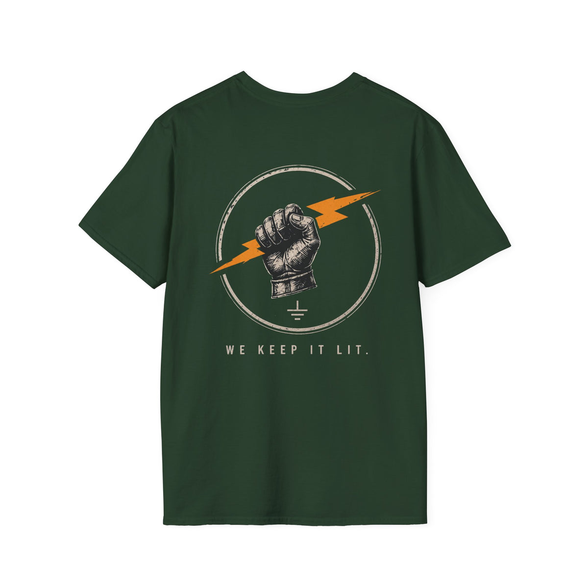 Electrician We Keep It Lit T-Shirt