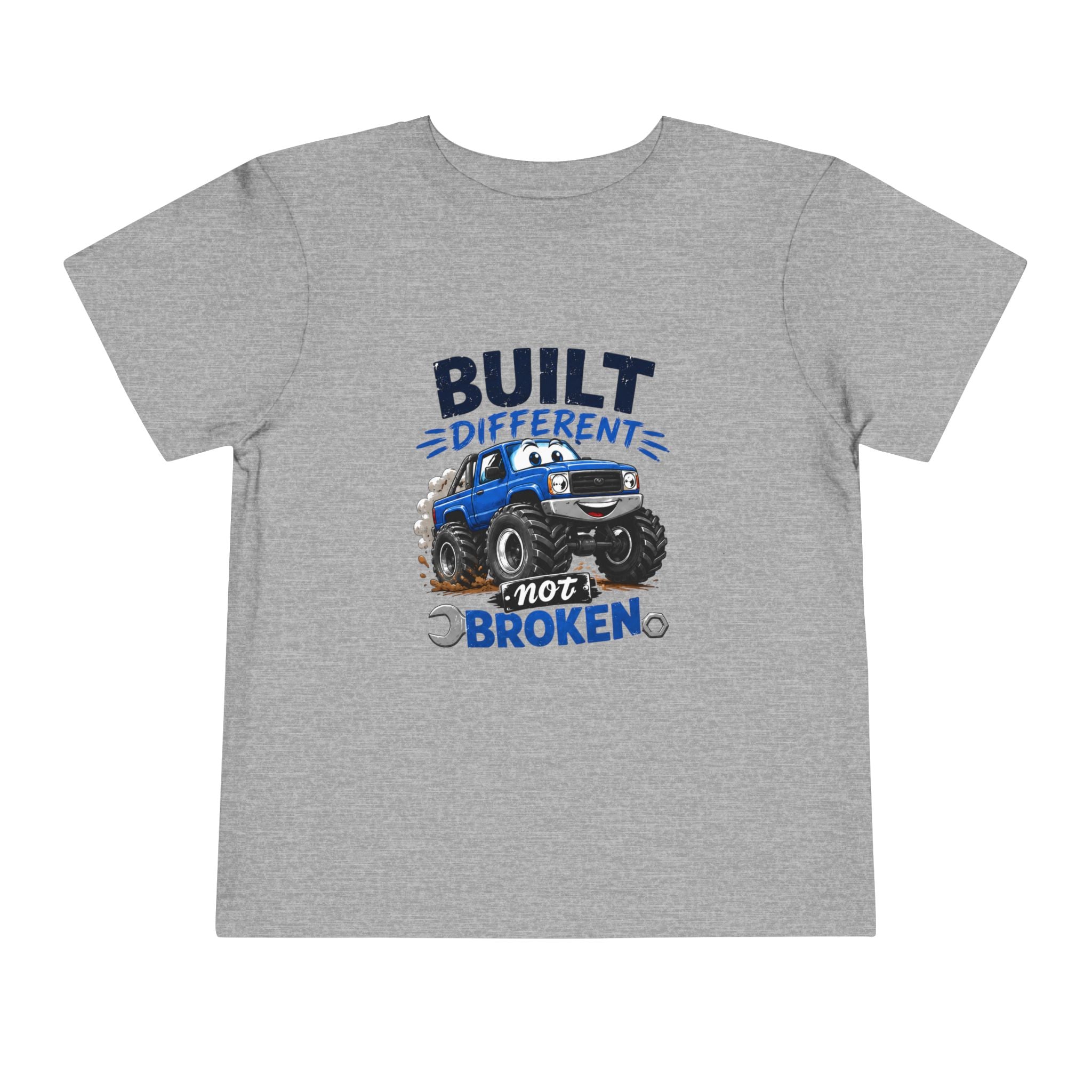Toddler Tee Built Different Not Broken