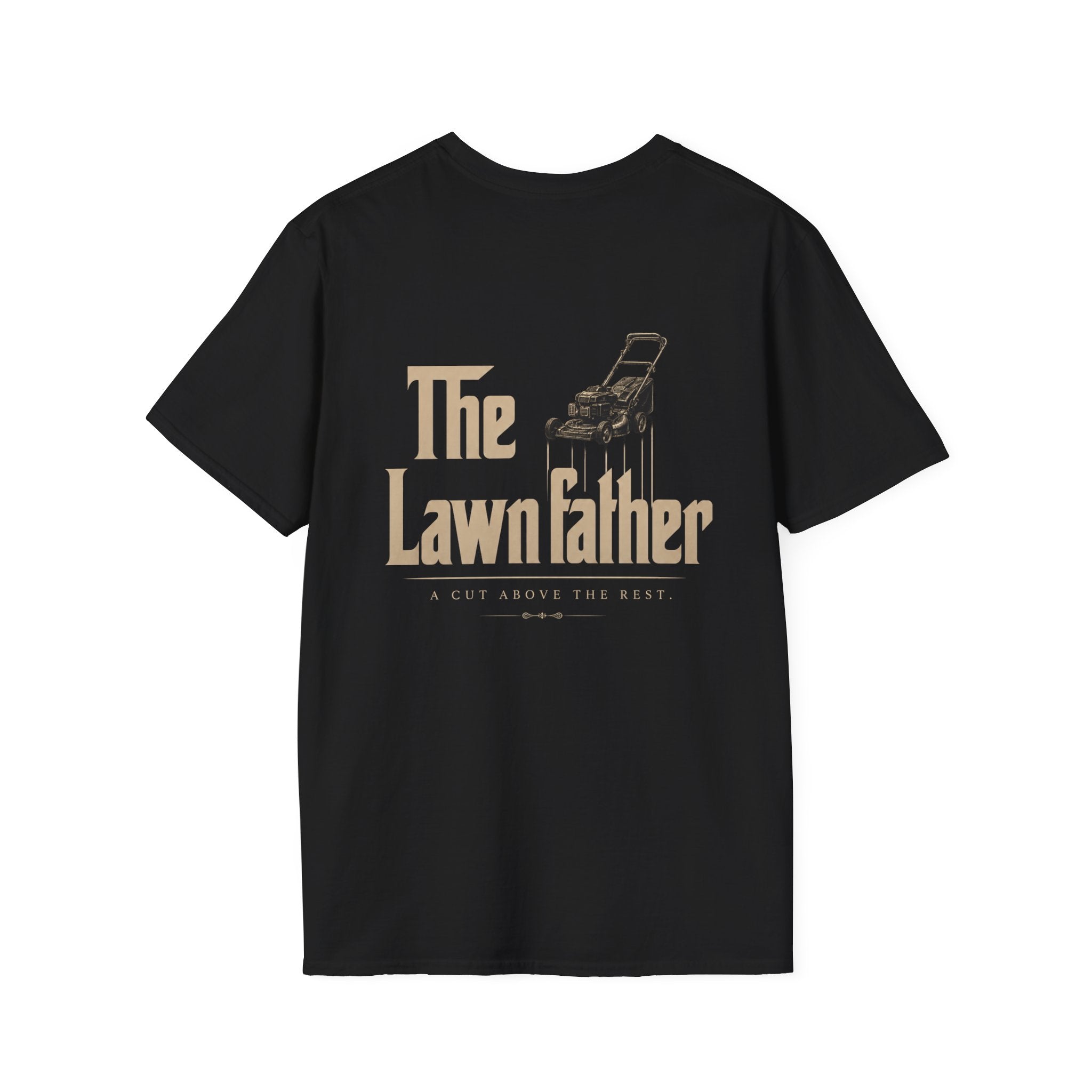 The Lawnfather Funny Mowing Tshirt