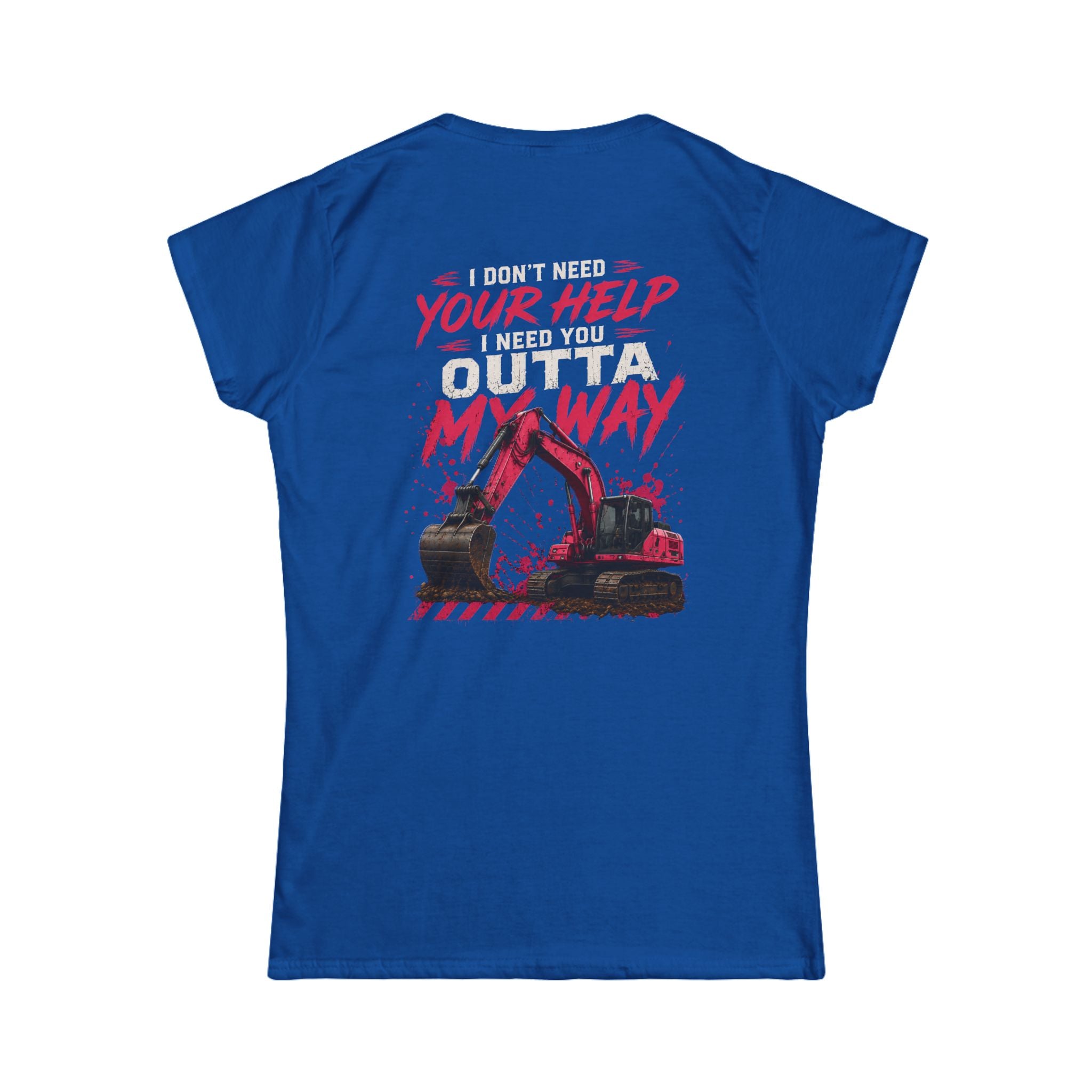 Get Outta My Way Women's Softstyle Tee