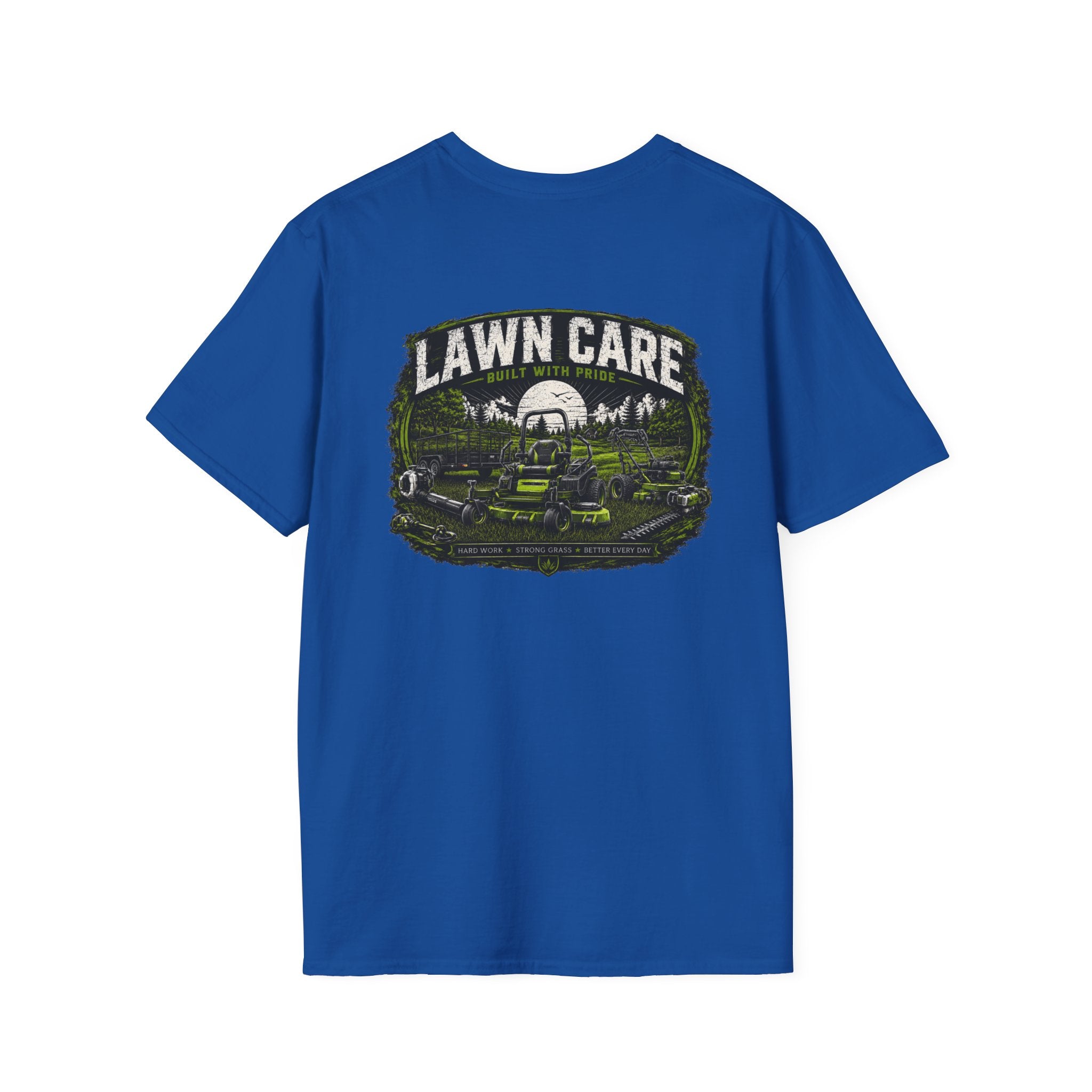 Lawn Care Built with Pride Tshirt