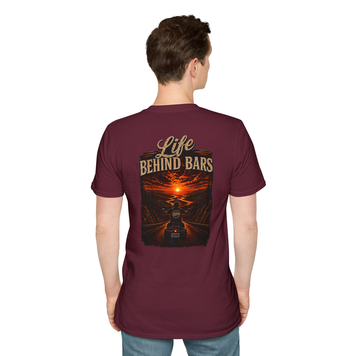 Life Behind Bars Motorcycle T-Shirt