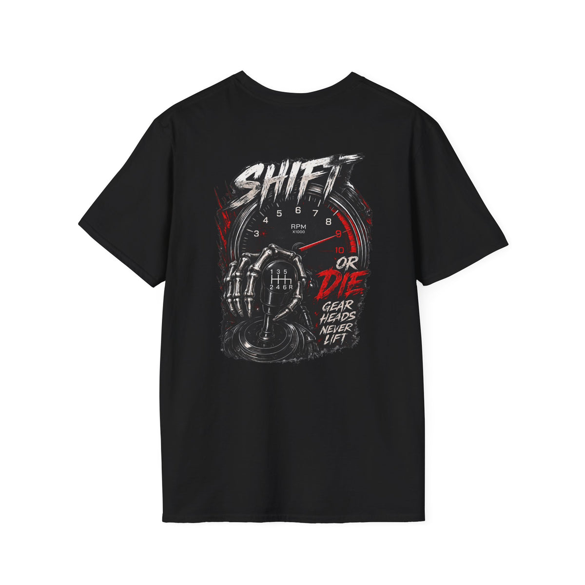 Shift or Die Gearhead Racing T-Shirt