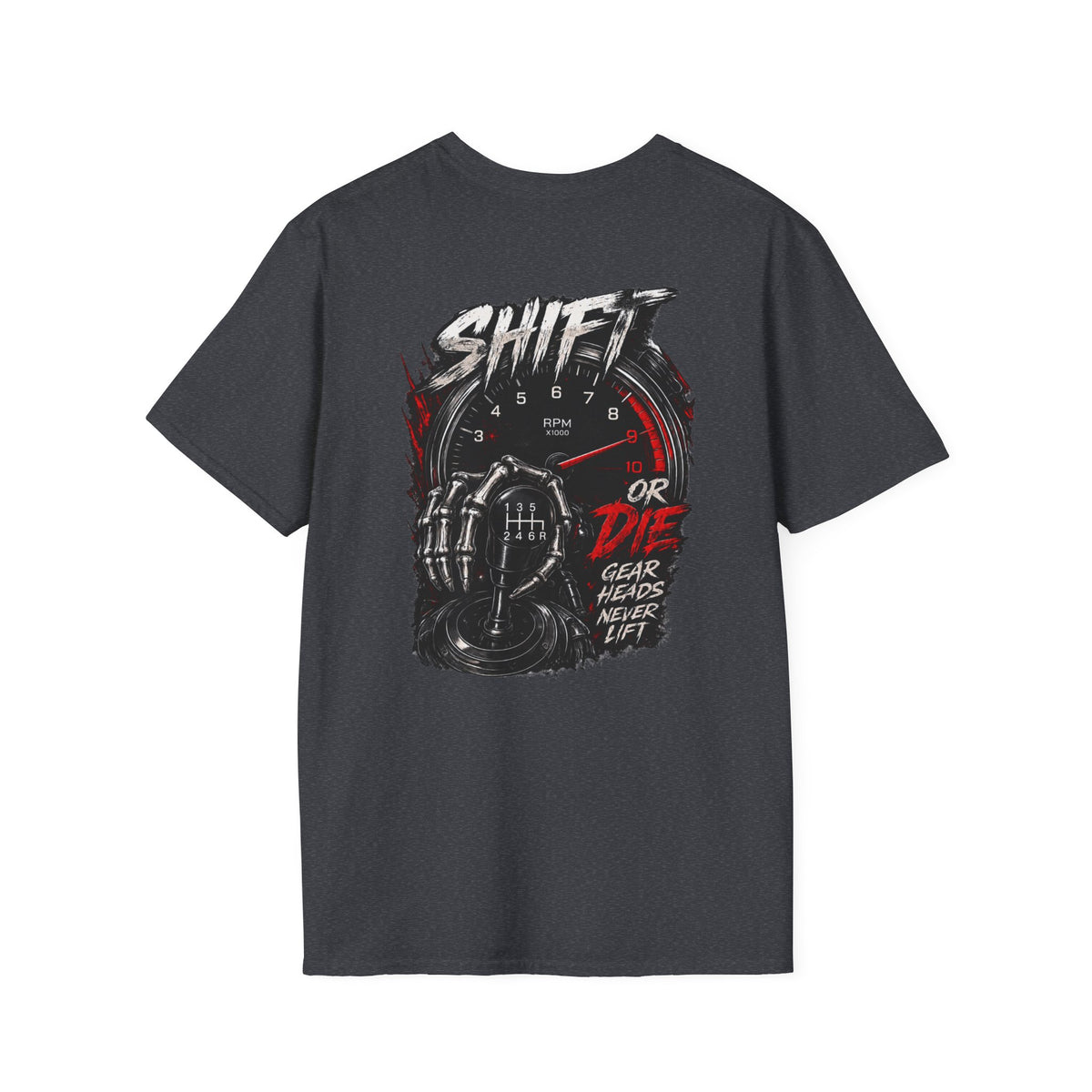 Shift or Die Gearhead Racing T-Shirt