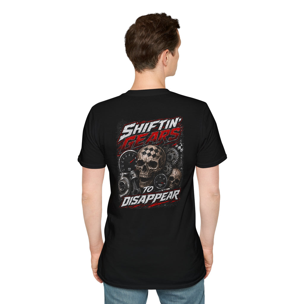 Shifting Gears to Disappear Racing TShirt