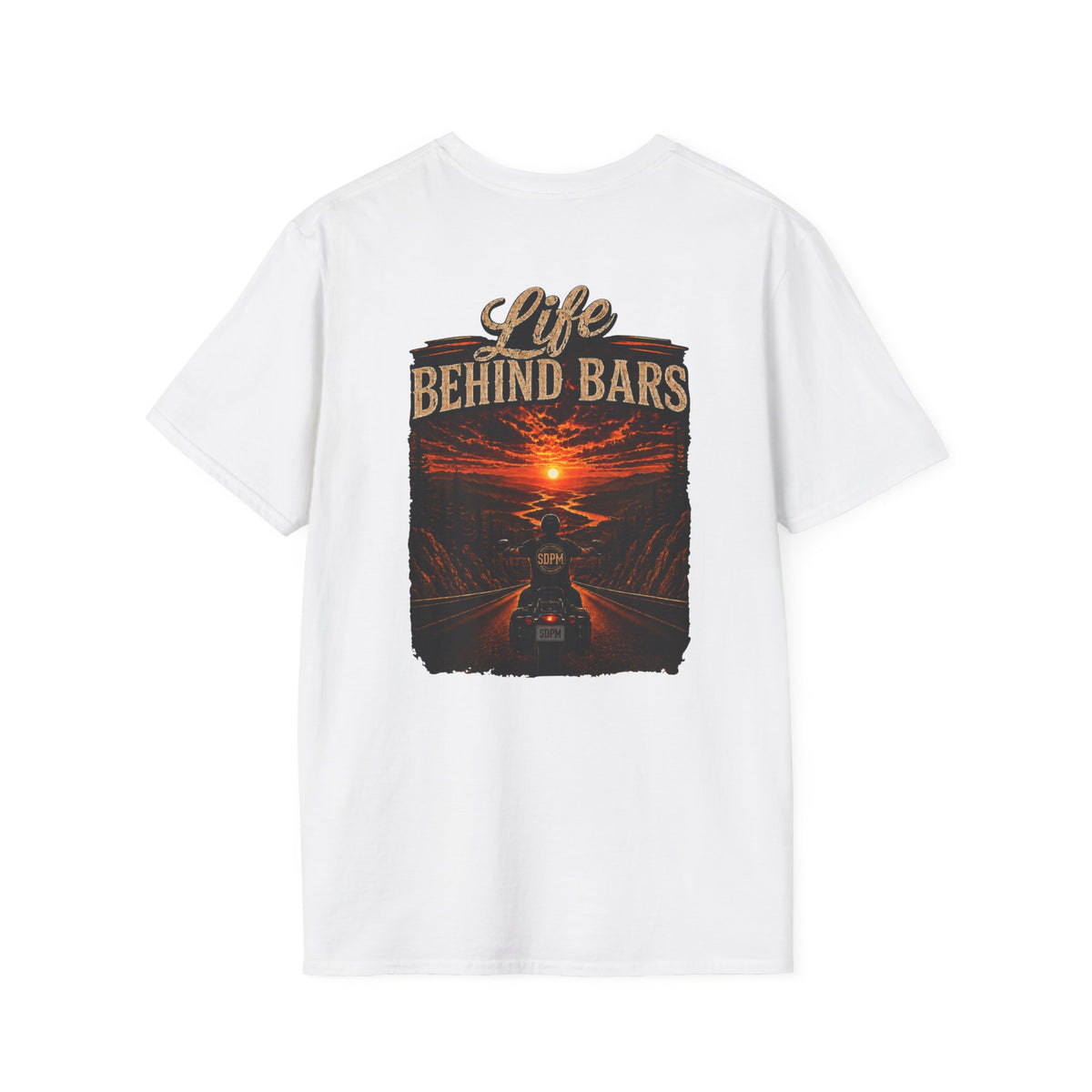 Life Behind Bars Motorcycle T-Shirt
