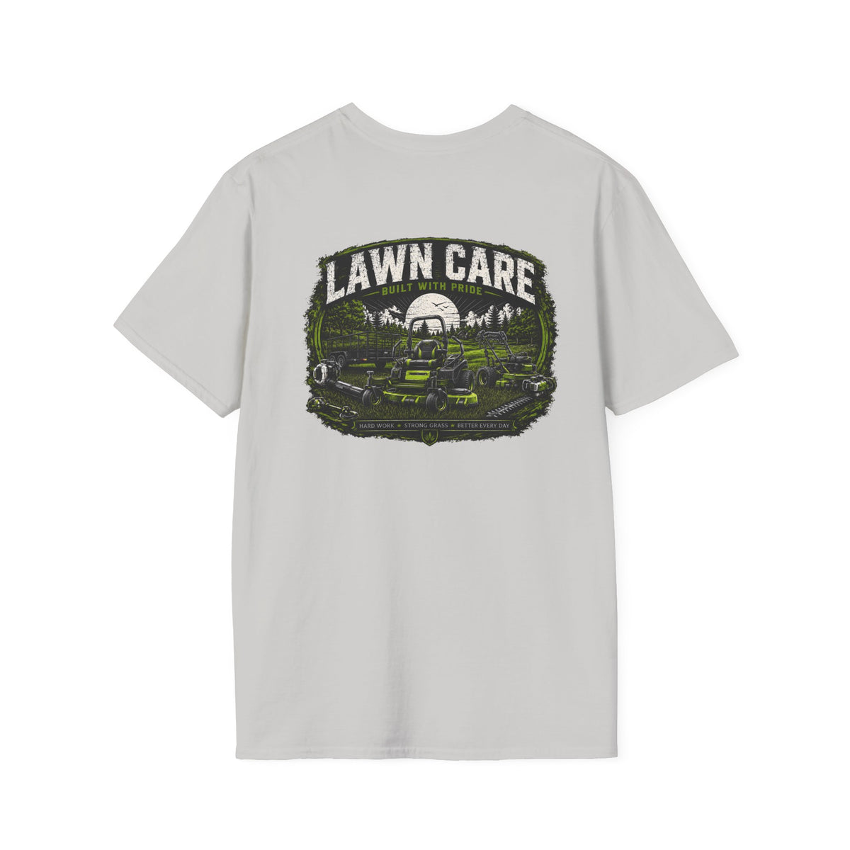 Lawn Care Built with Pride Tshirt
