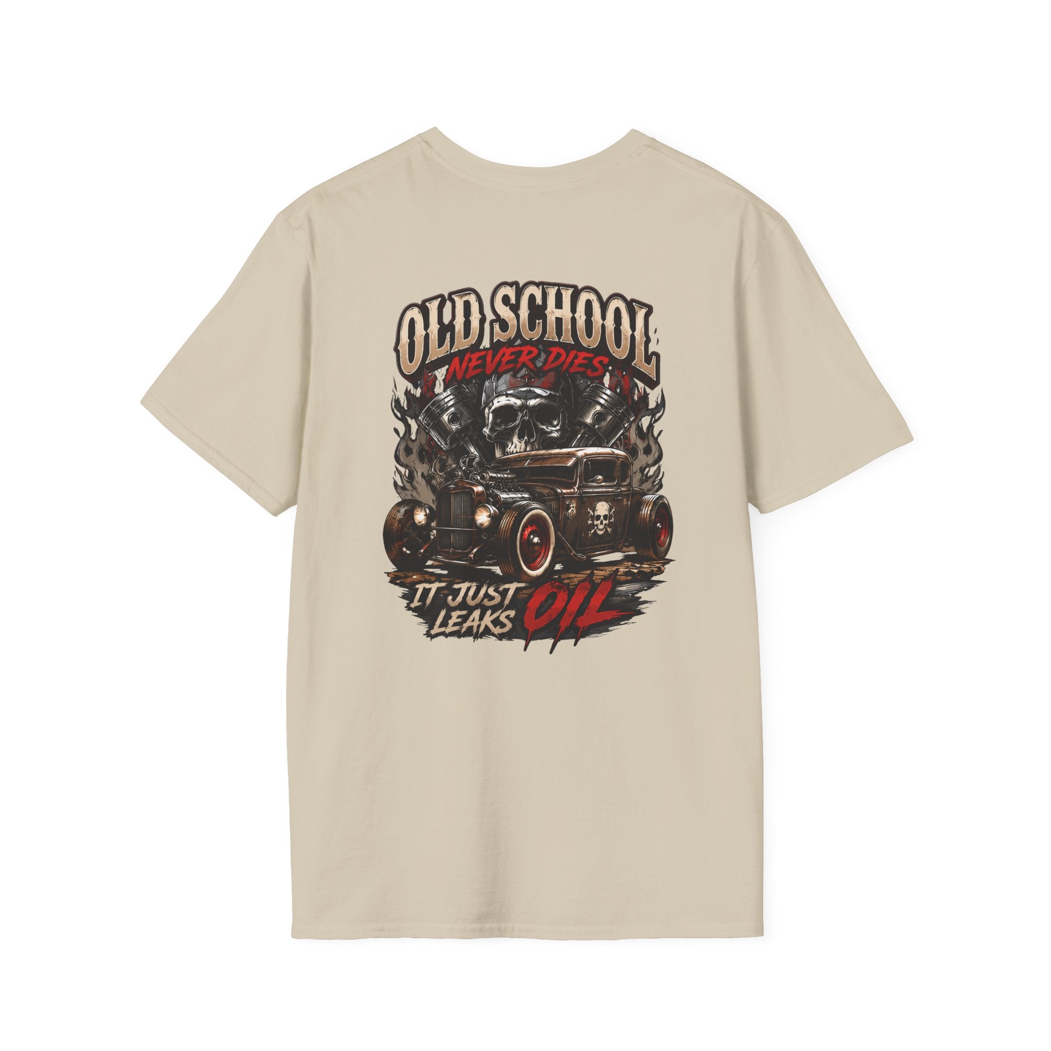 Old School Rat Rod Never Dies T-Shirt
