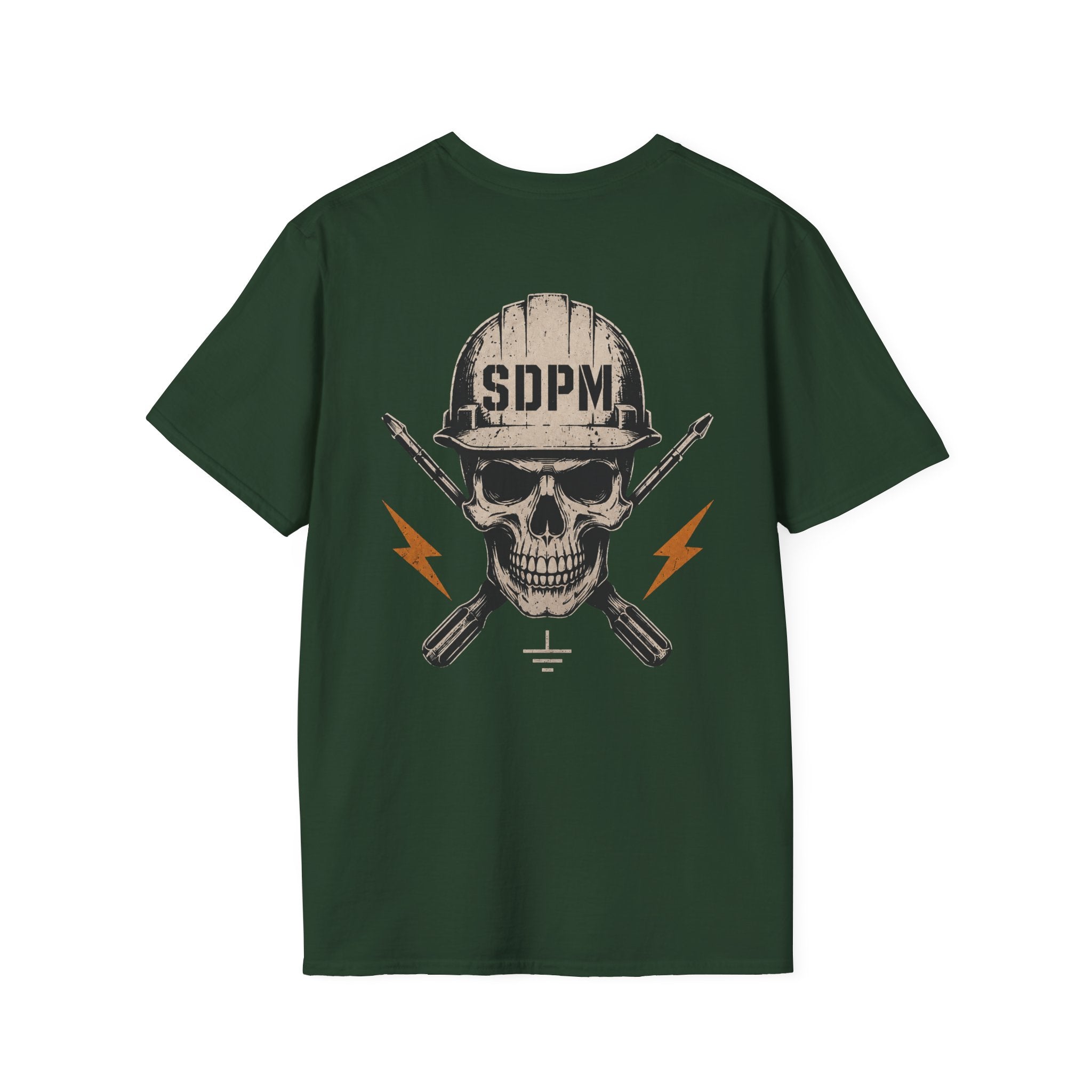 Electrician Skull T-Shirt