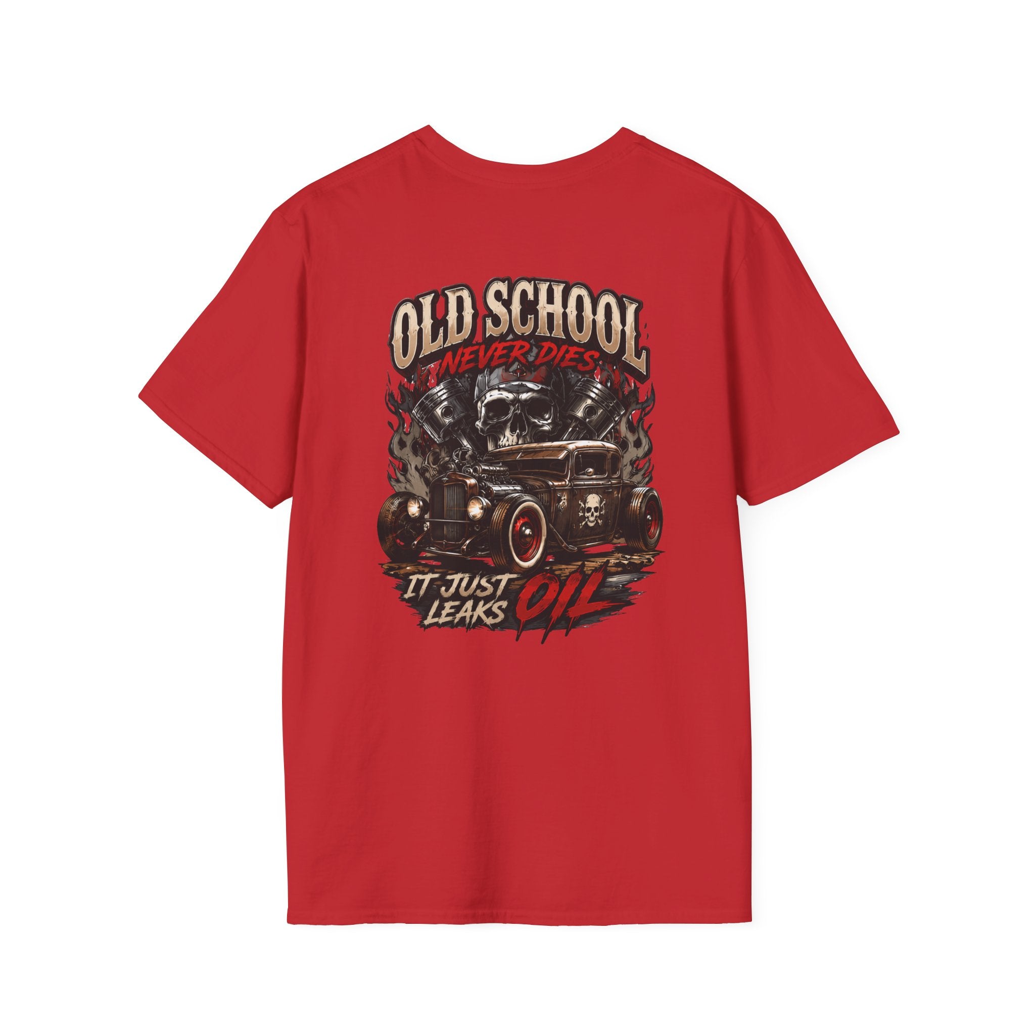 Old School Rat Rod Never Dies T-Shirt