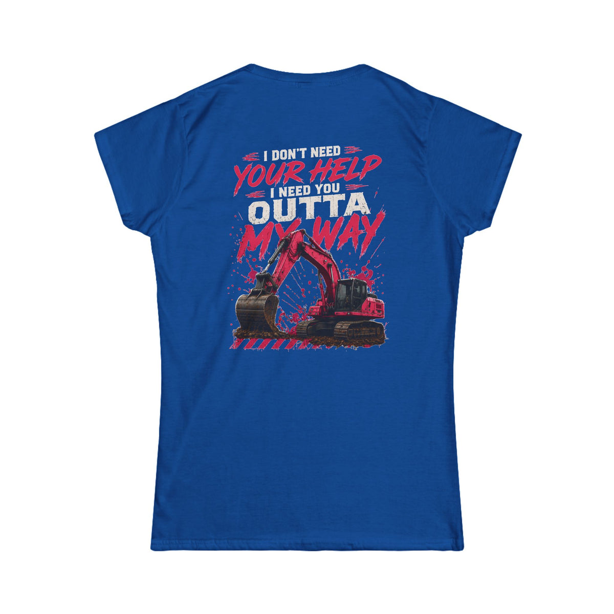 Get Outta My Way Women's Softstyle Tee