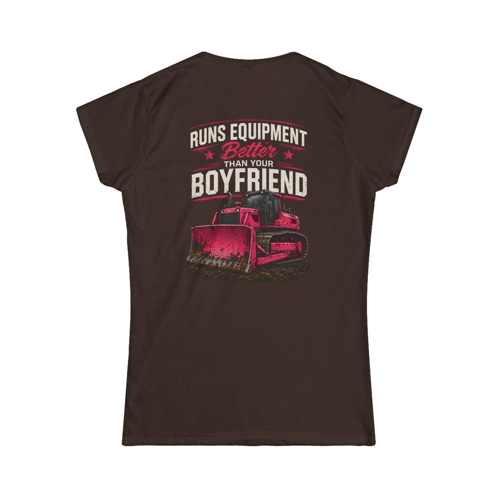 Run Equipment Better Than Your Boyfriend Women's Softstyle Tee