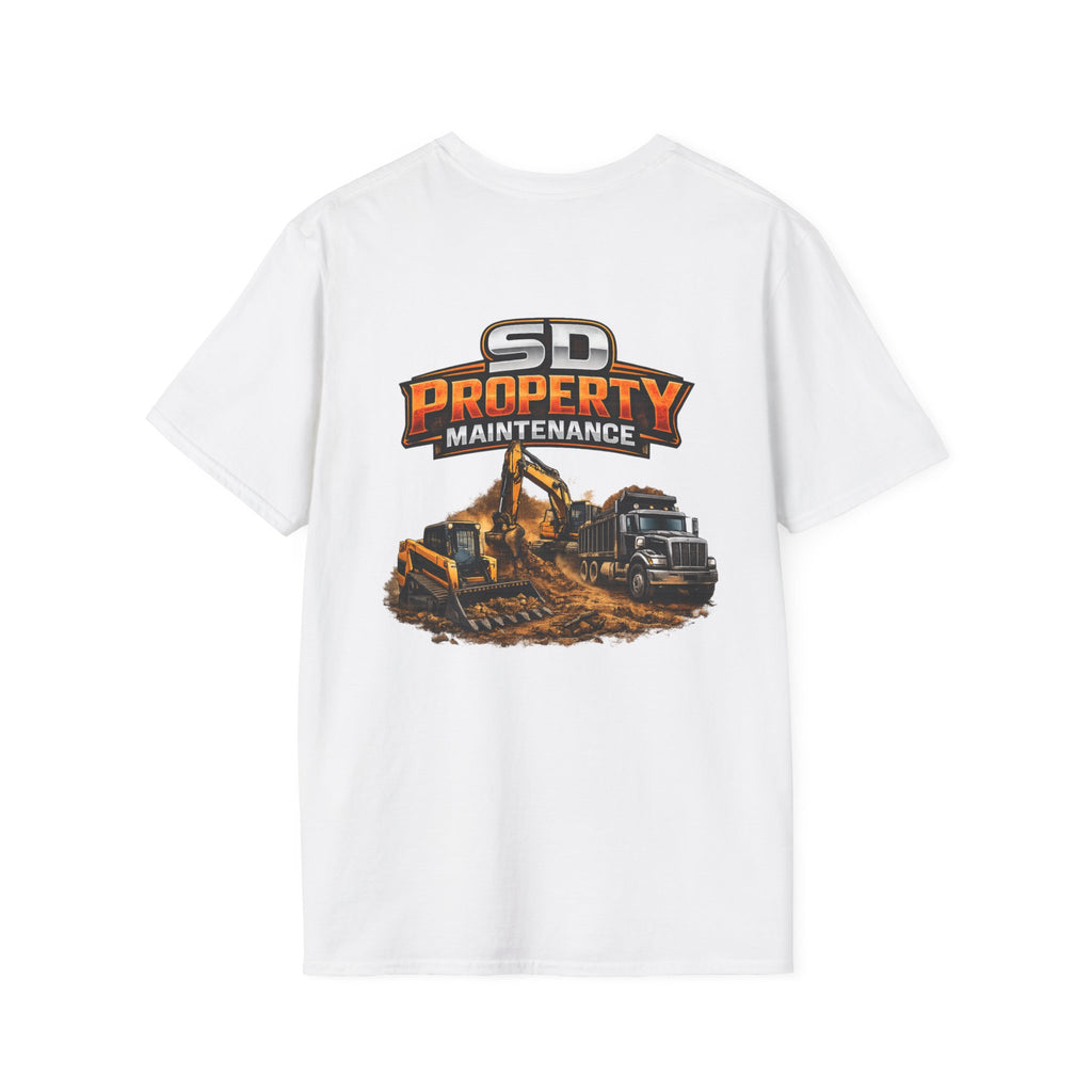 SD Property Maintenance Shirt Skid Steer Dump Truck Excavator