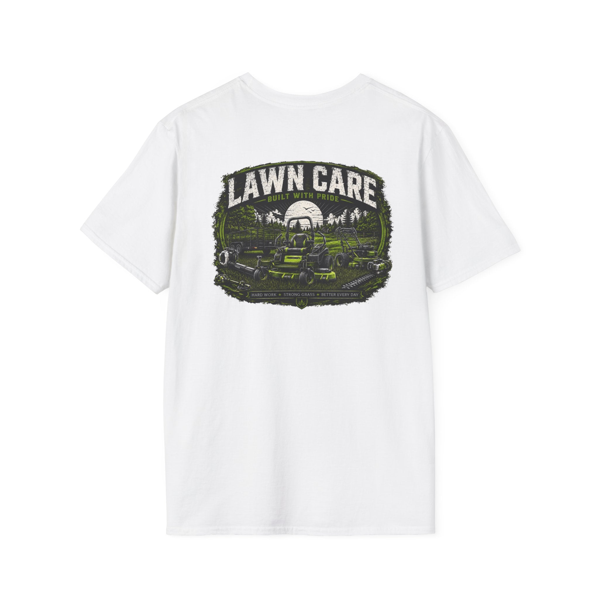 Lawn Care Built with Pride Tshirt