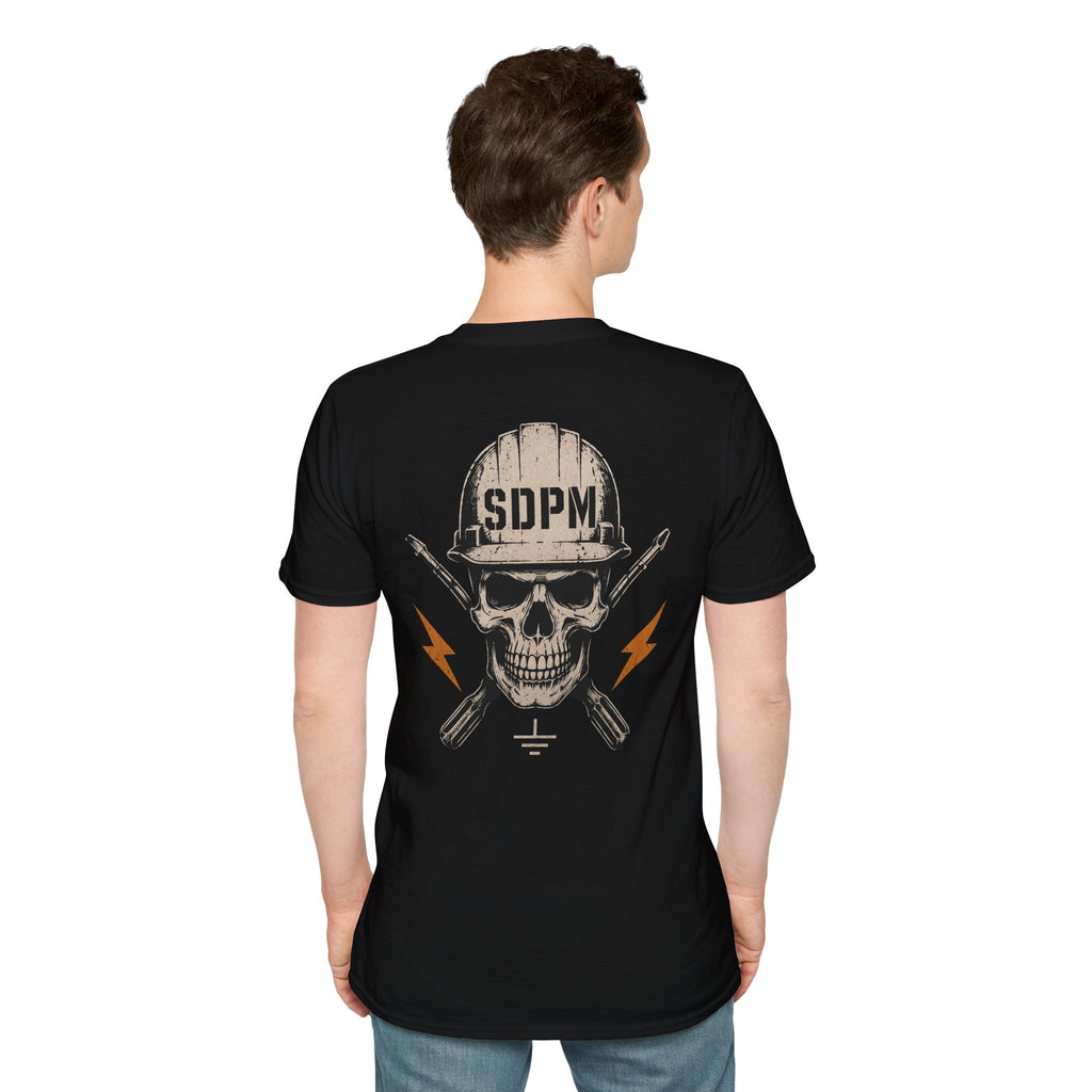 Electrician Skull T-Shirt