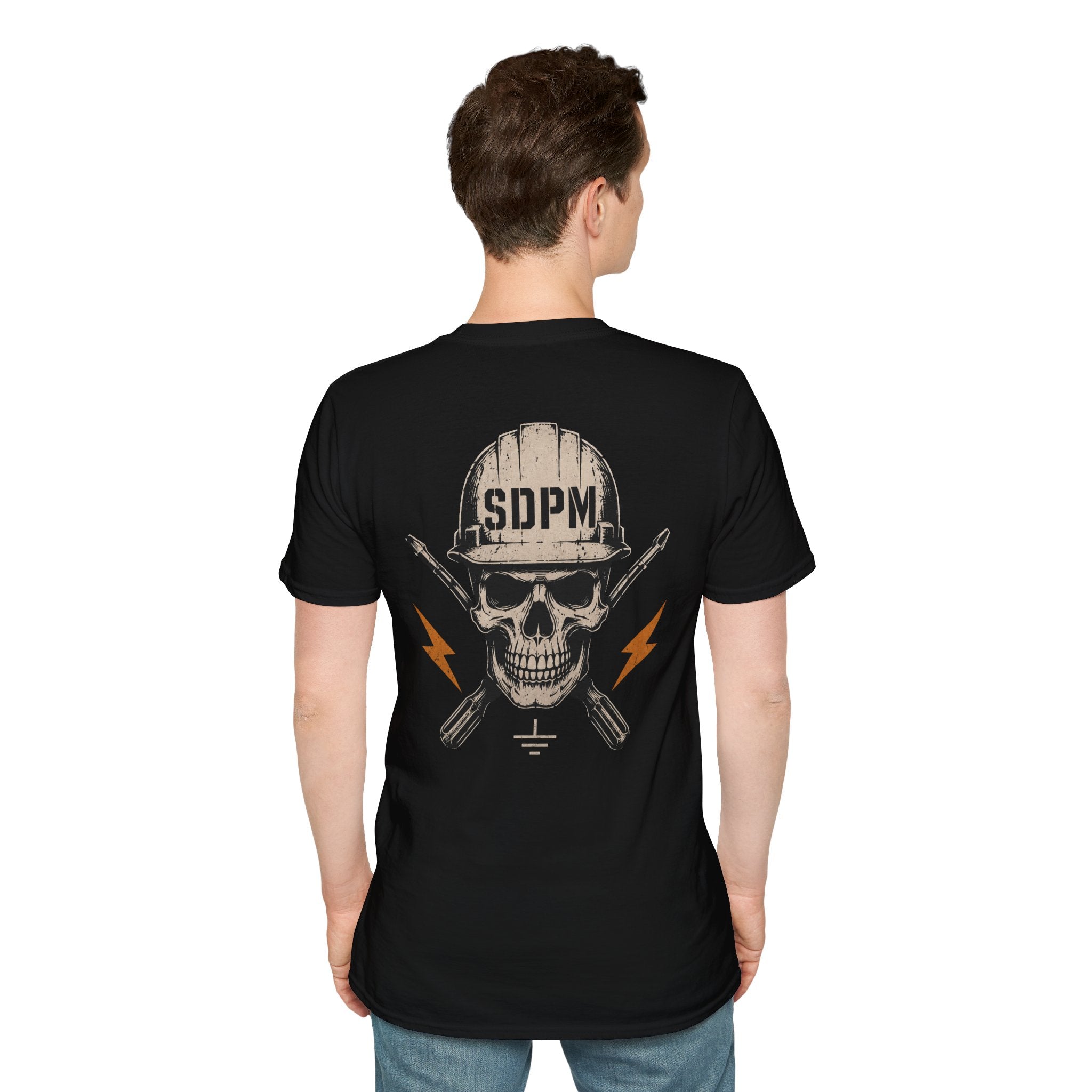 Electrician Skull T-Shirt