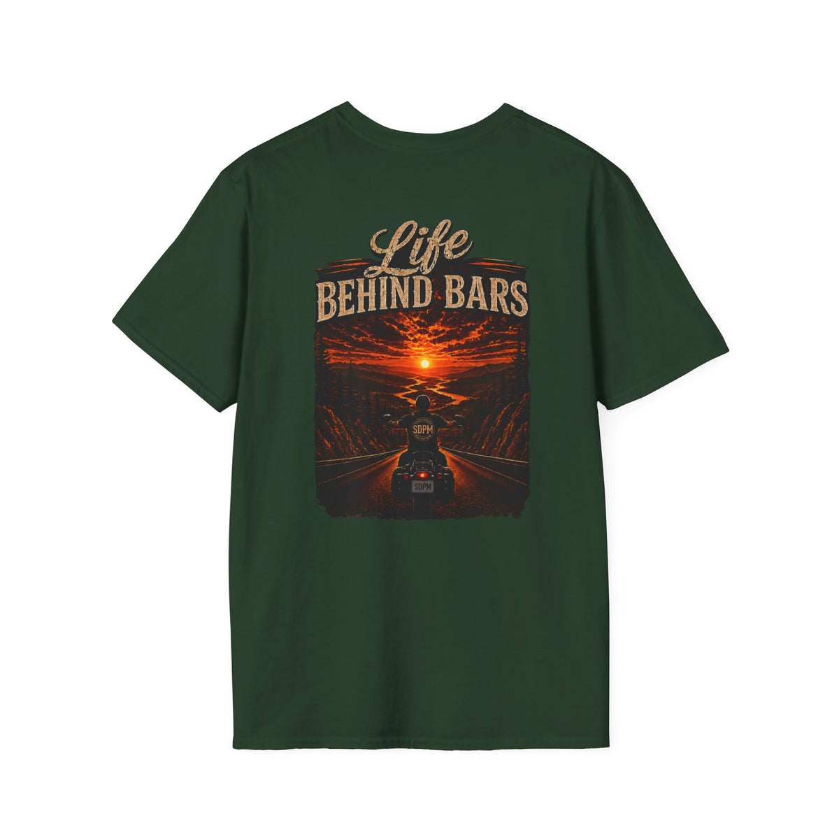Life Behind Bars Motorcycle T-Shirt
