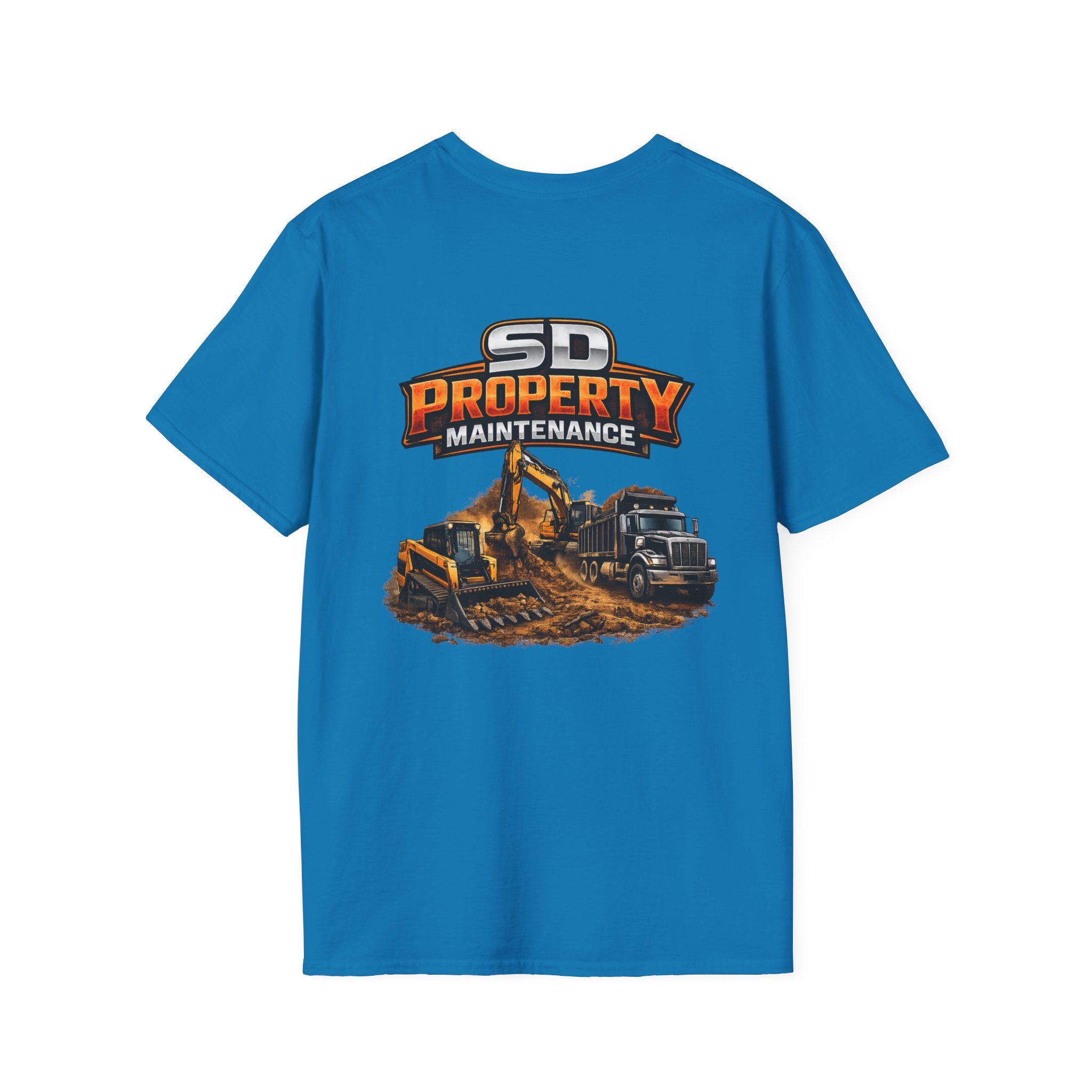 SD Property Maintenance Shirt Skid Steer Dump Truck Excavator