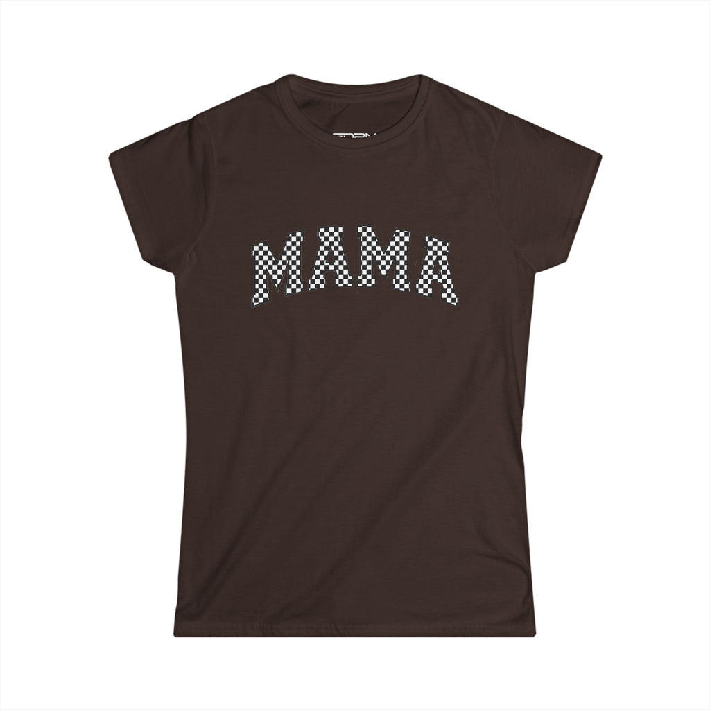 MAMA Racing Checkered Flag Women's Tee