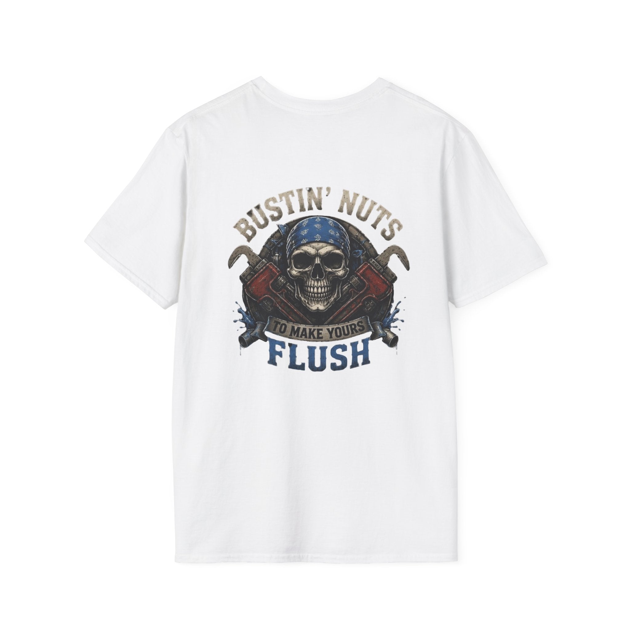 Bustin Nuts Plumbing T-Shirt