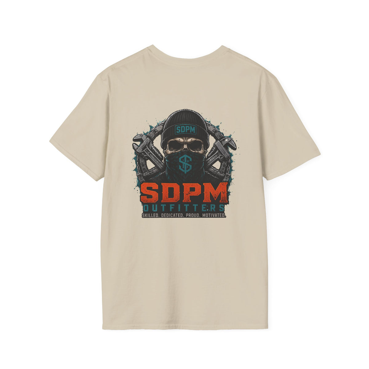 SDPM Brand Masked Skeleton T-Shirt