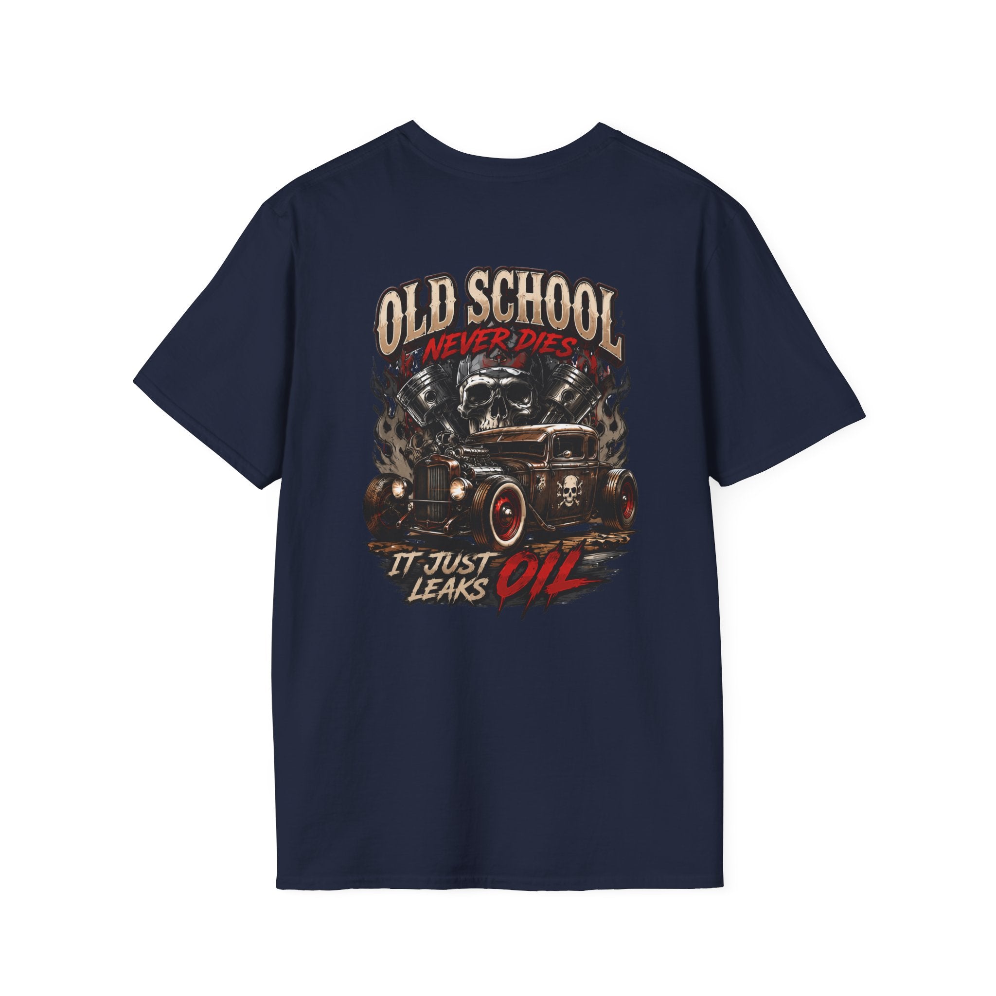 Old School Rat Rod Never Dies T-Shirt