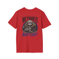 We Pour It Built to Last Concrete T-Shirt