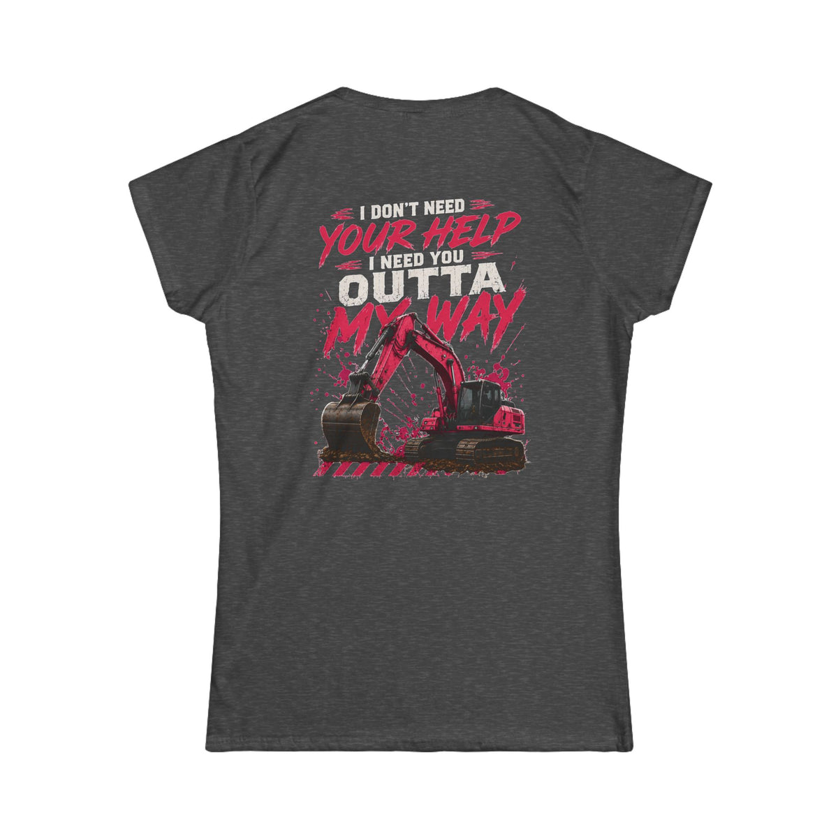 Get Outta My Way Women's Softstyle Tee