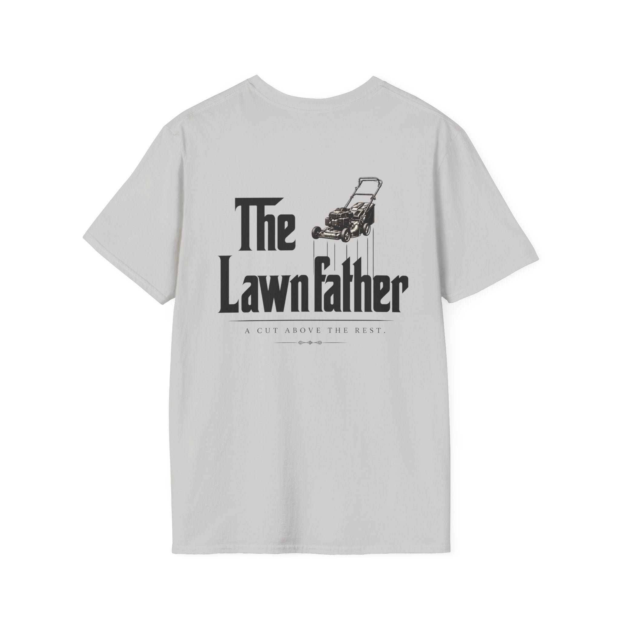 The Lawnfather Funny Mowing Tshirt