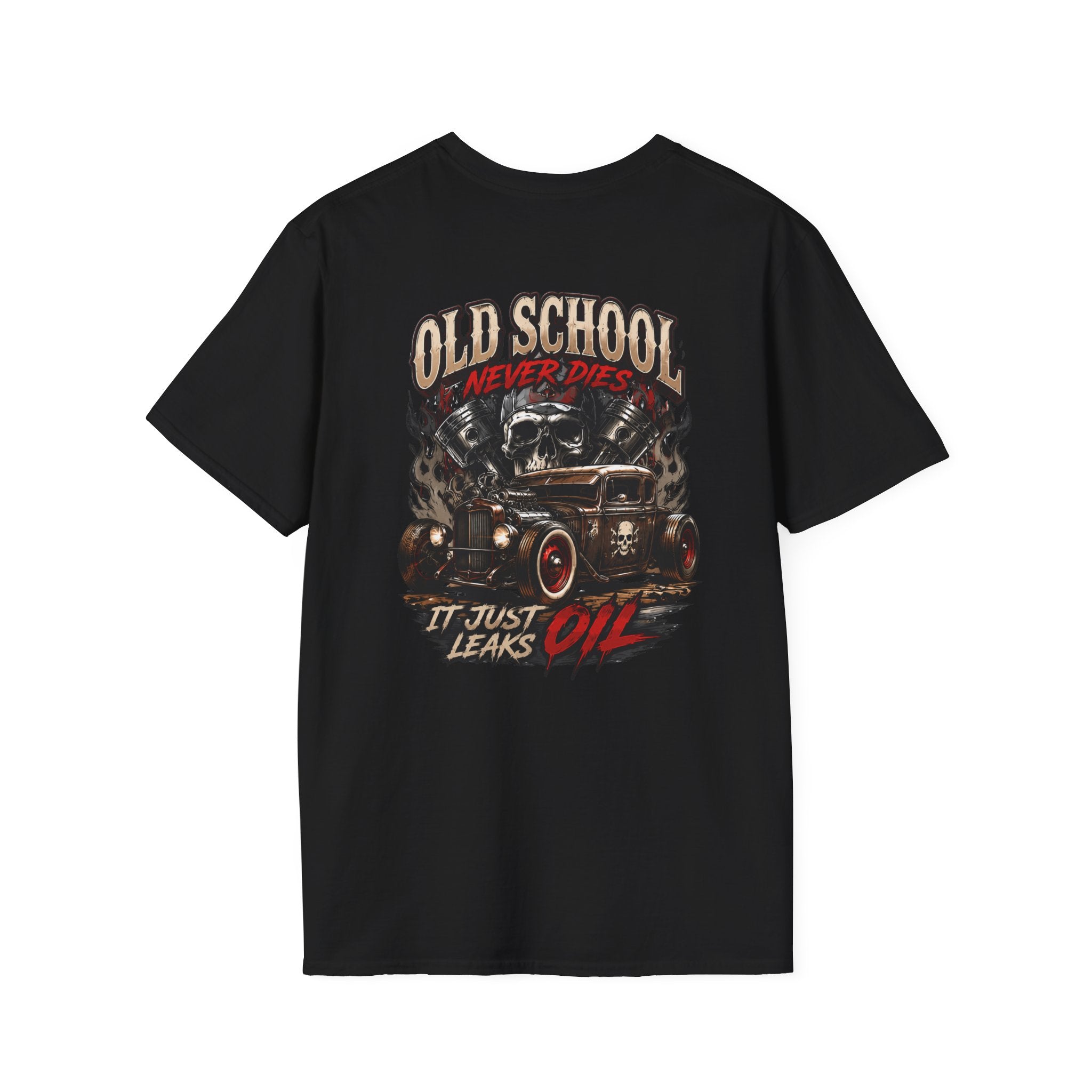 Old School Rat Rod Never Dies T-Shirt