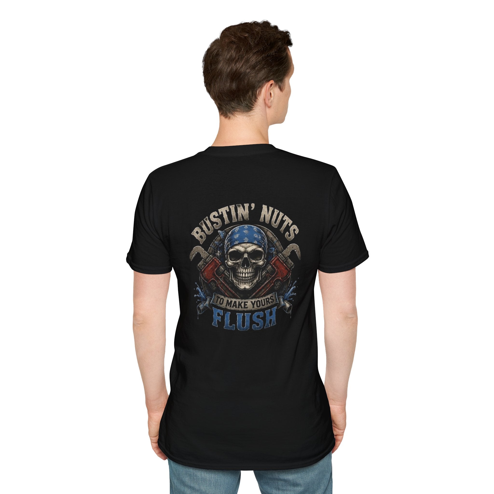 Bustin Nuts Plumbing T-Shirt