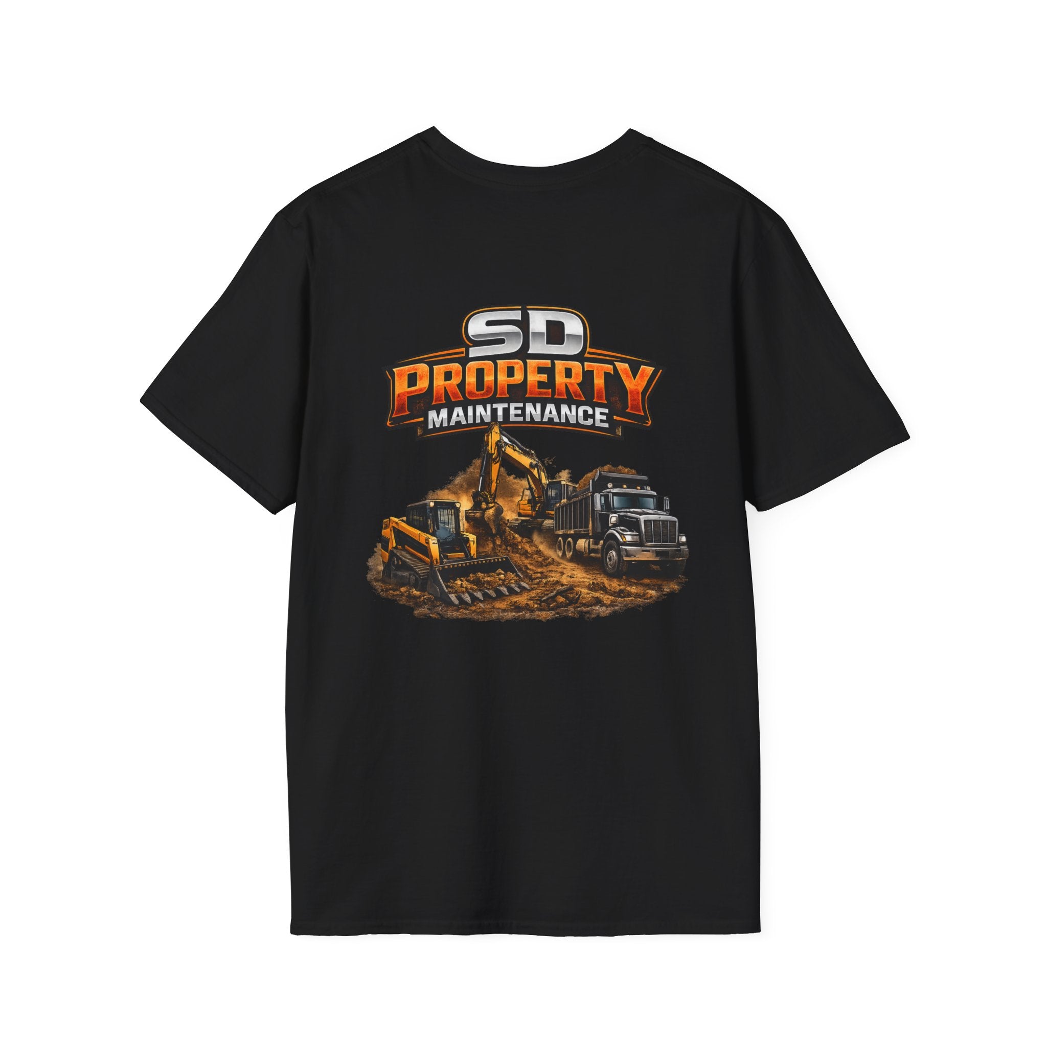 SD Property Maintenance Shirt Skid Steer Dump Truck Excavator
