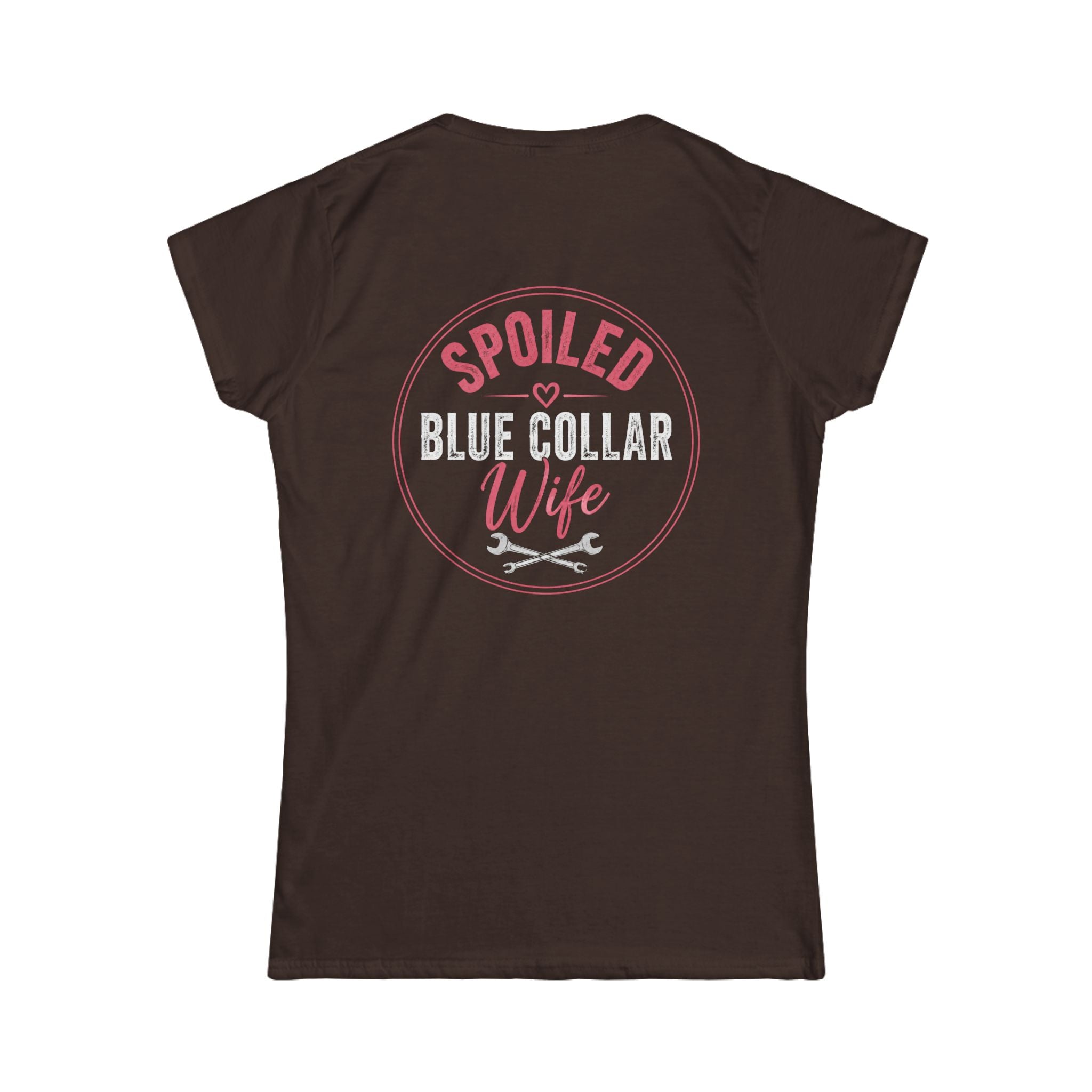 Spoiled Blue Collar Wife Women's Softstyle Tee