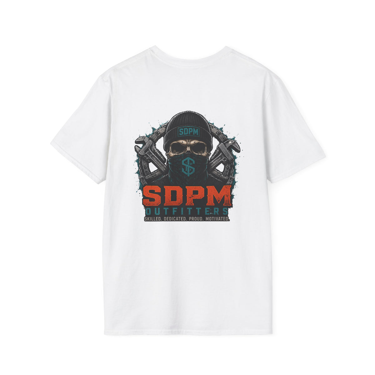 SDPM Brand Masked Skeleton T-Shirt
