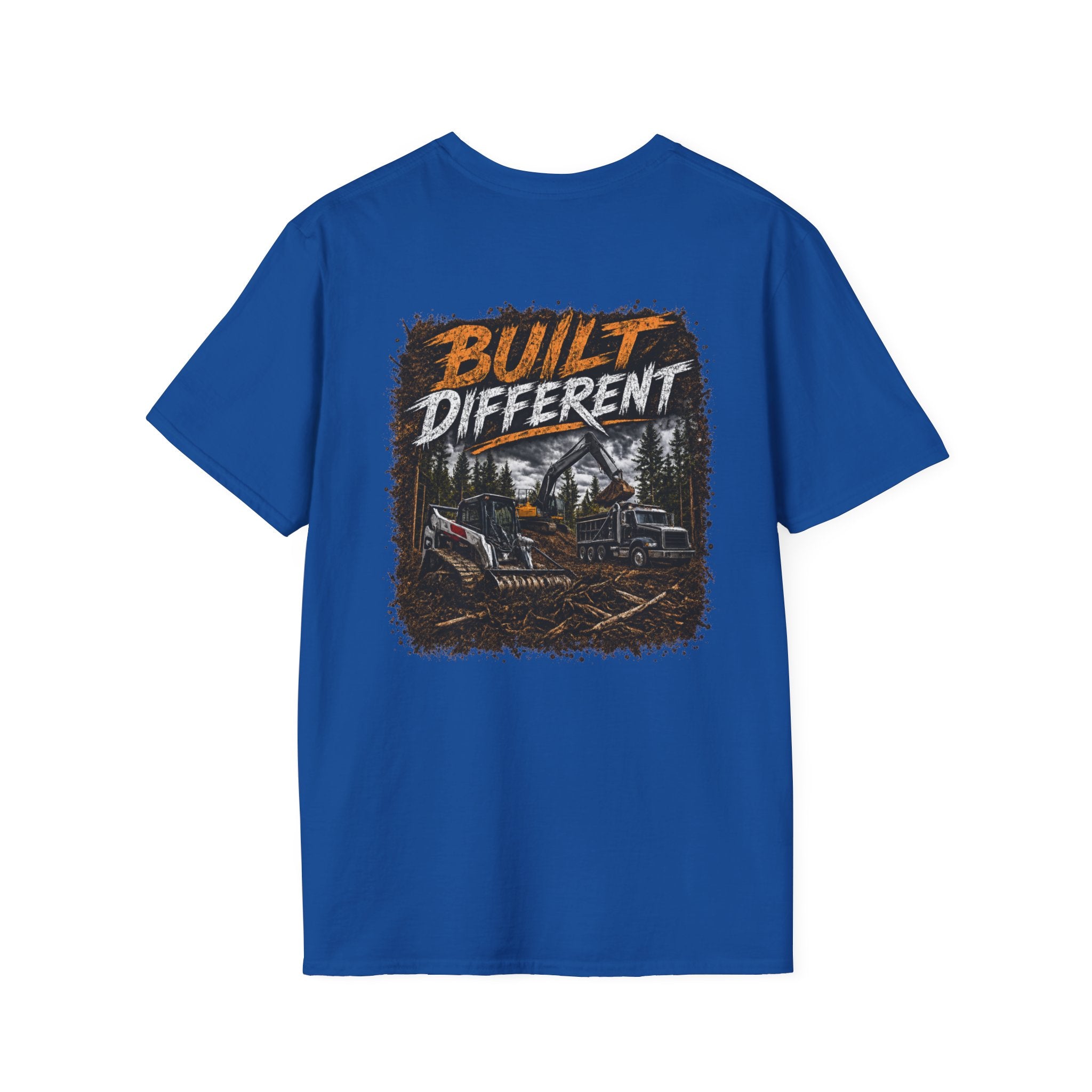 Built Different Skid Steer Construction T-Shirt