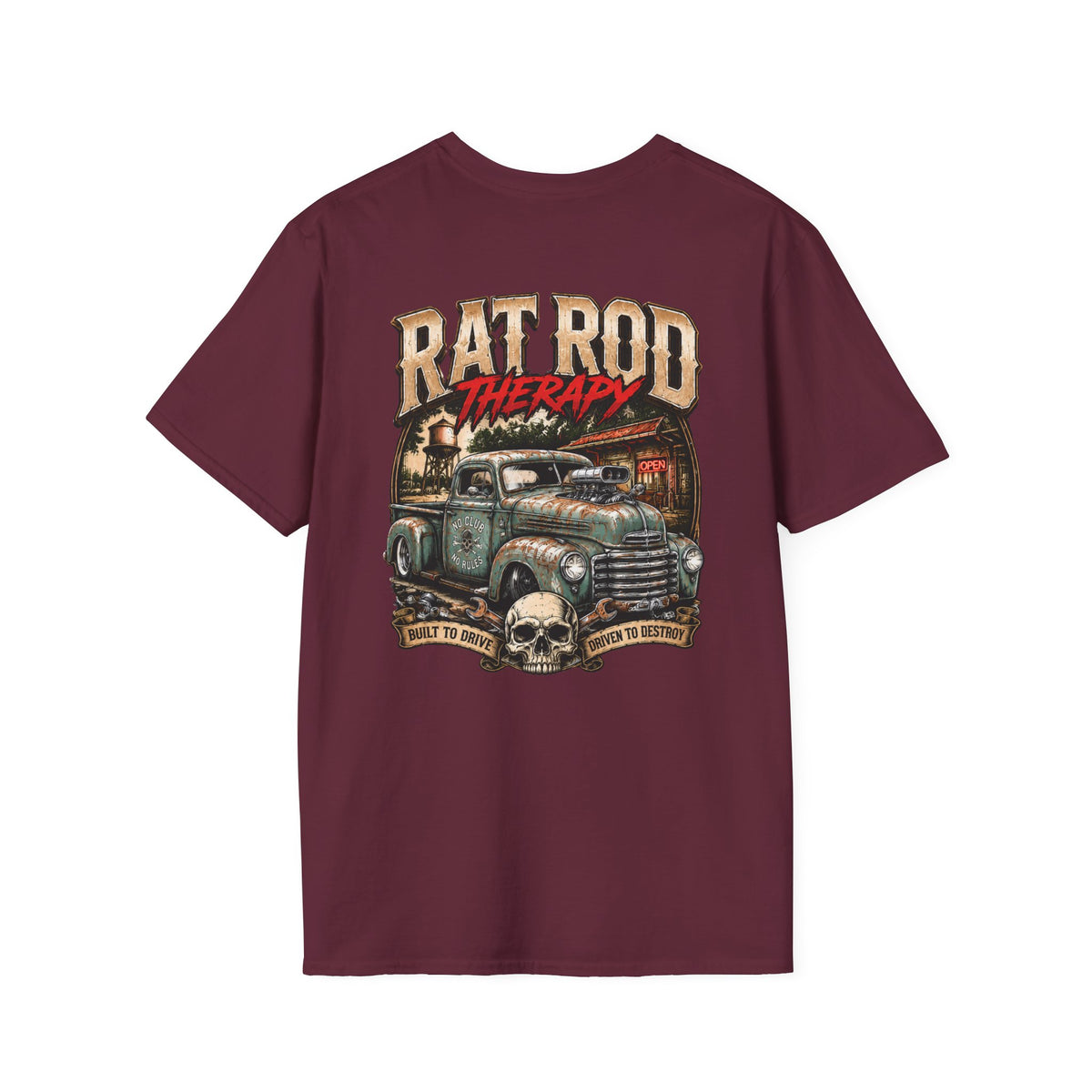 Rat Rod Therapy T-Shirt
