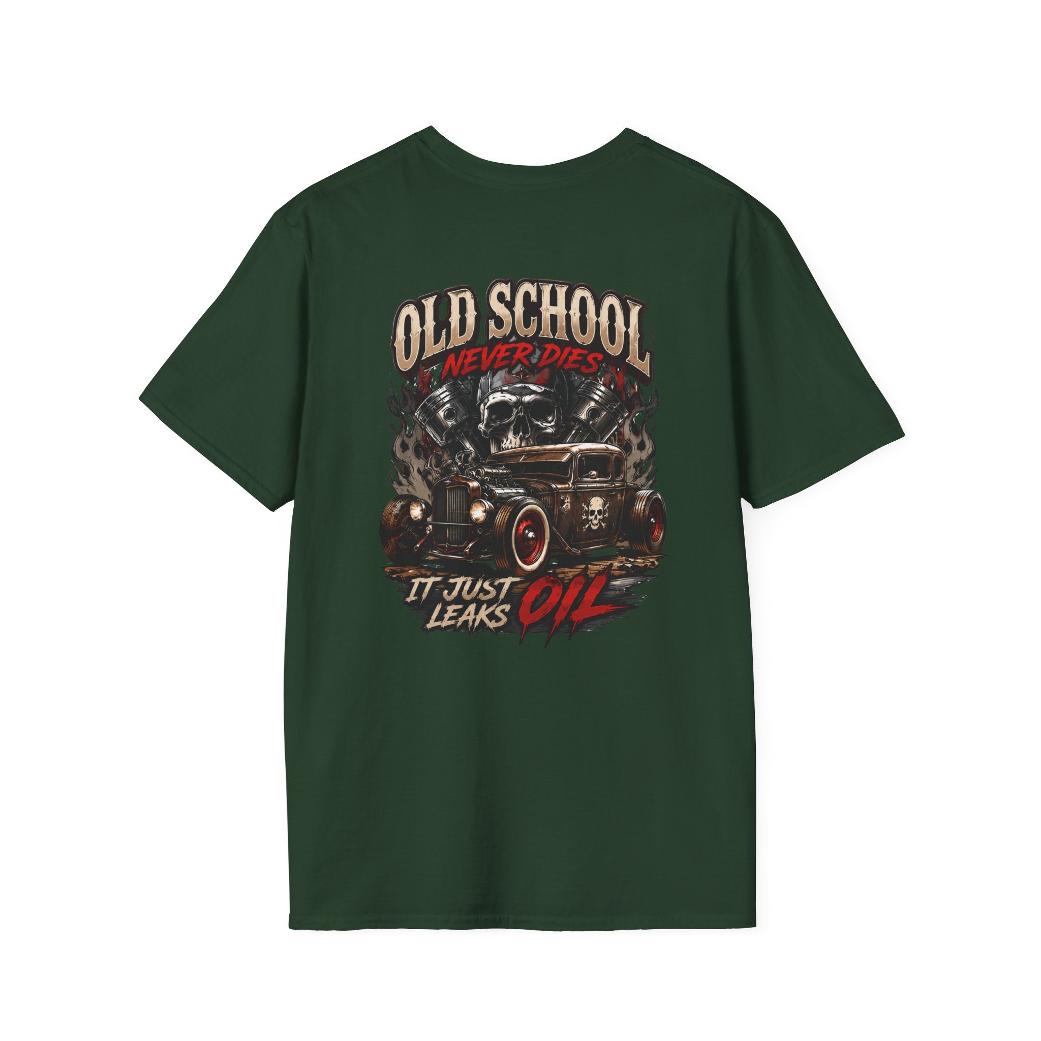 Old School Rat Rod Never Dies T-Shirt