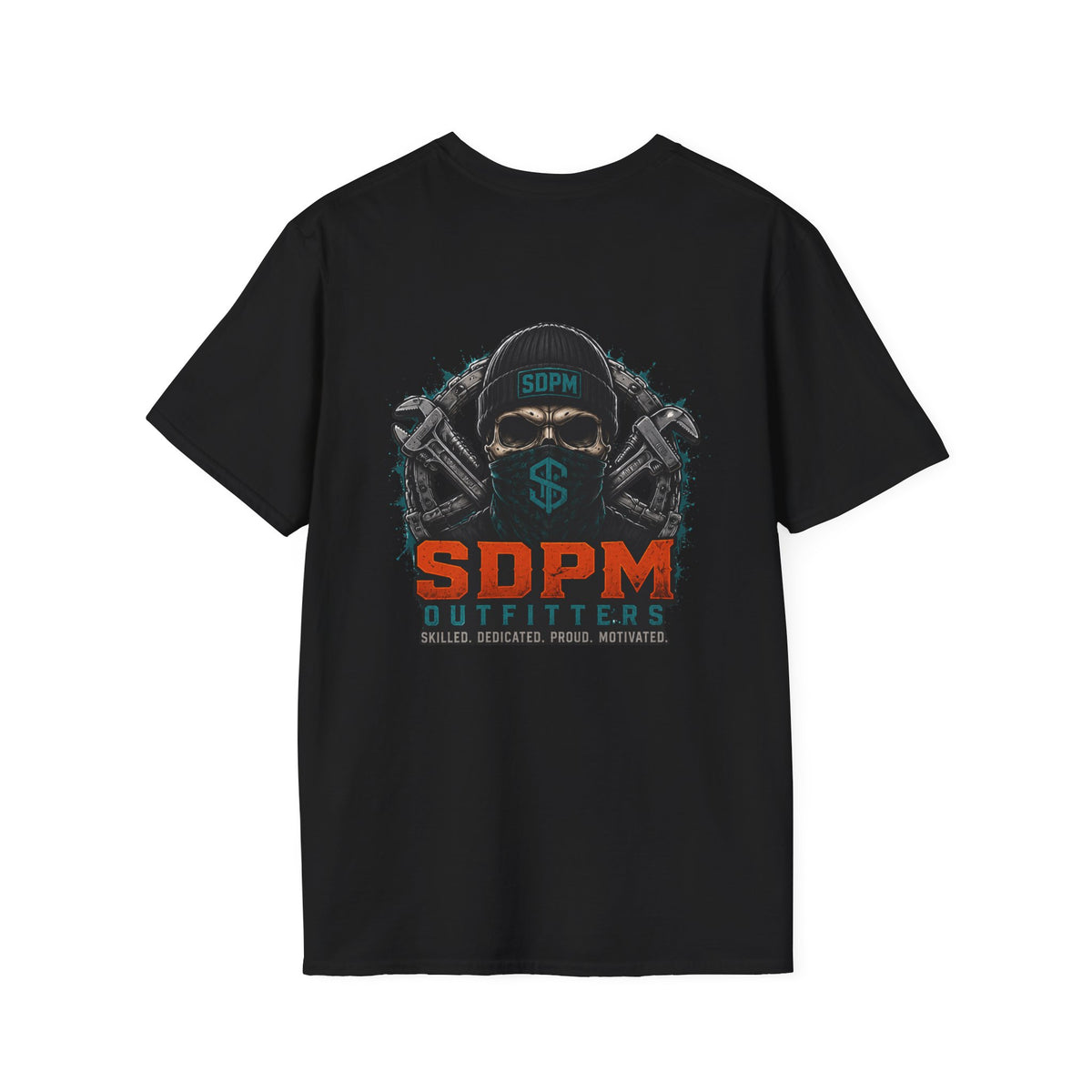 SDPM Brand Masked Skeleton T-Shirt